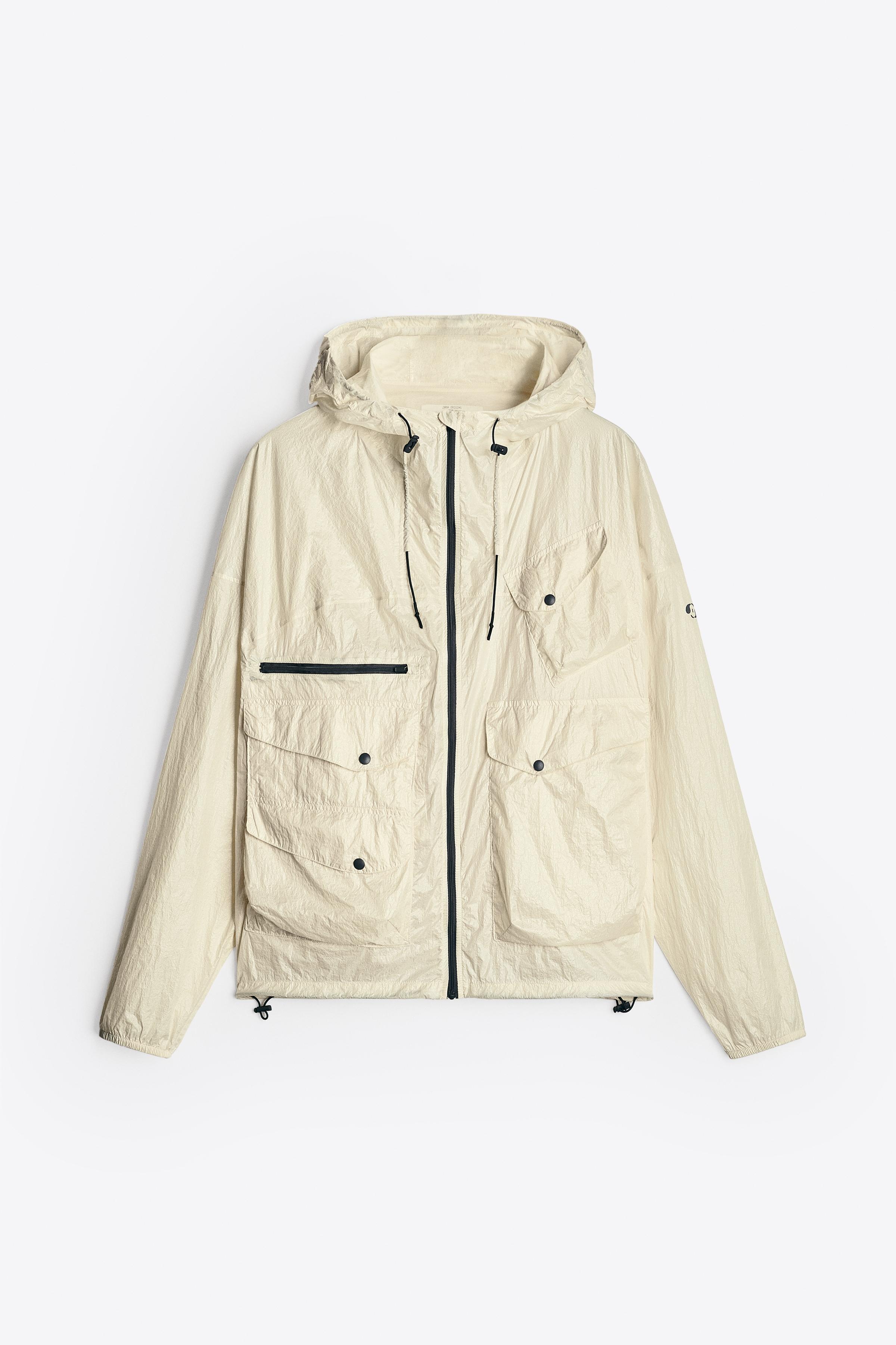 Zara LIGHT UTILITY JACKET Yorkdale Mall