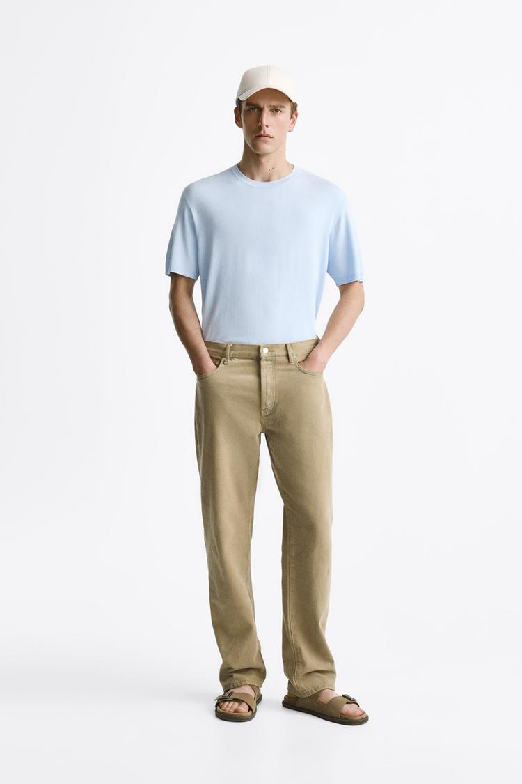 KNIT T-SHIRT WITH VISCOSE