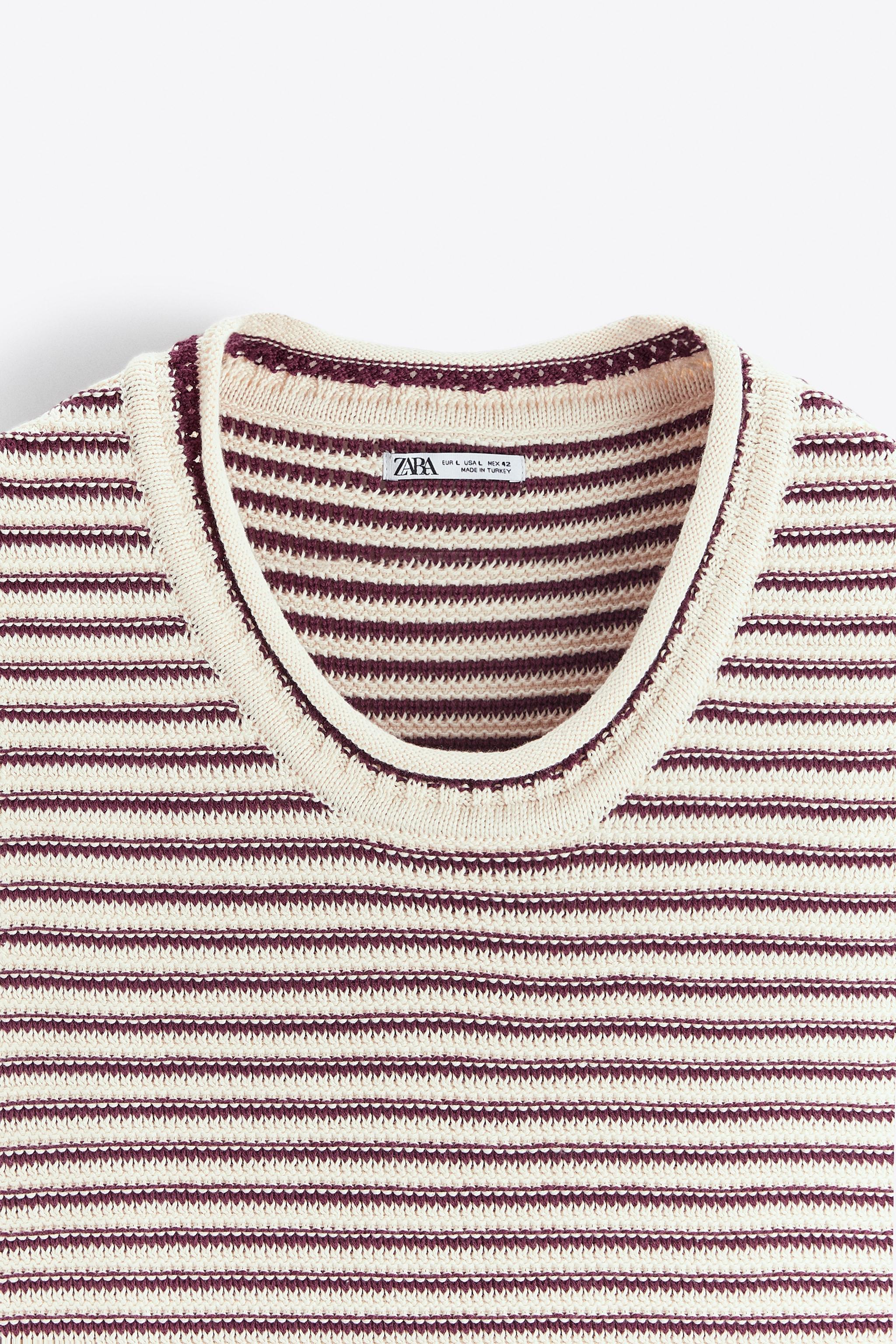 Zara STRIPED KNIT VEST Mall of America®