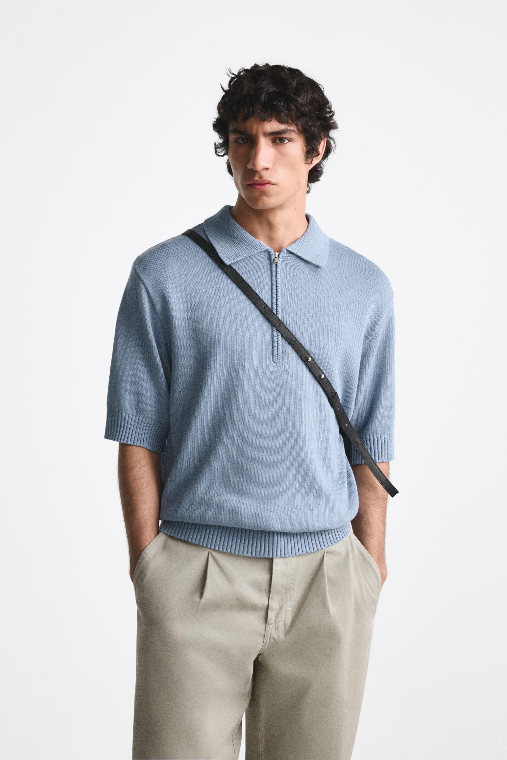 Zara ZIPPERED KNIT POLO Mall of America®