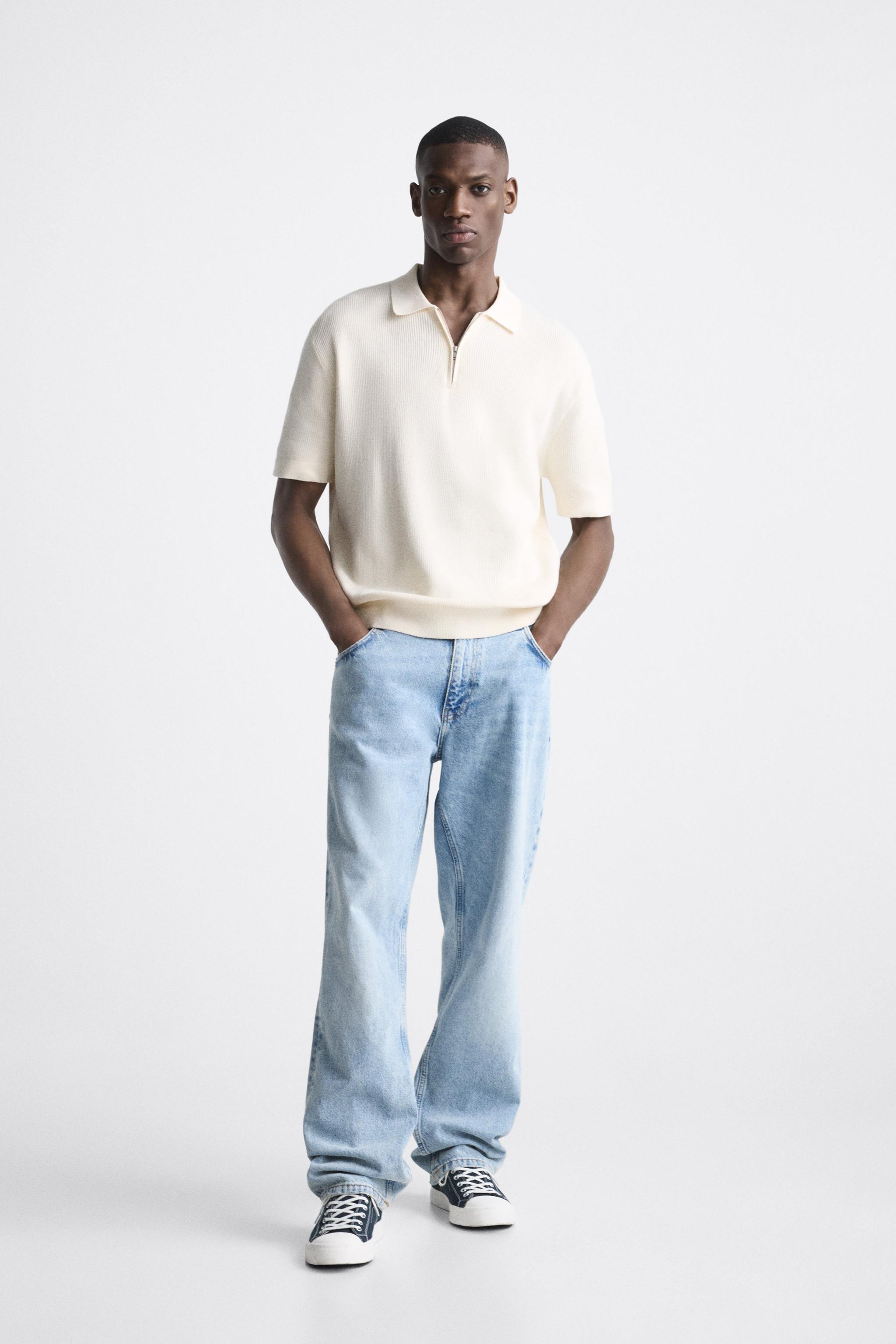 Zara ZIPPERED KNIT POLO Mall of America®
