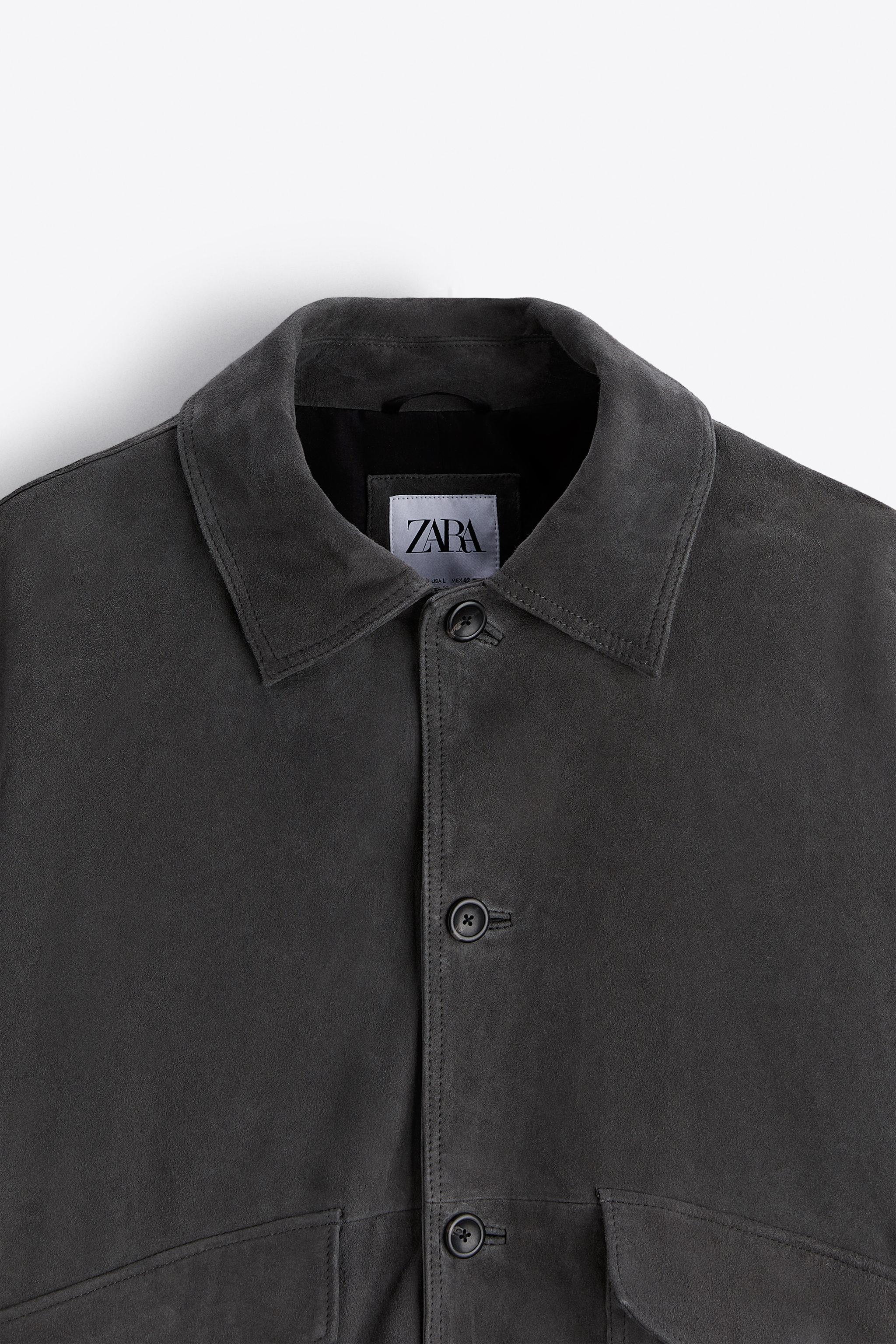 Zara SUEDE LEATHER JACKET Mall of America®