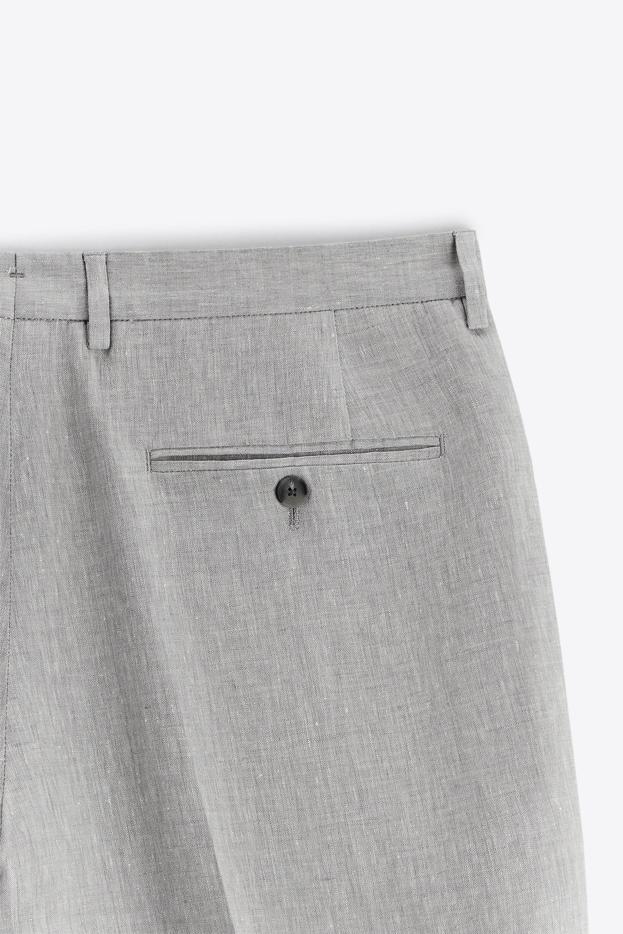Zara LINEN SUIT PANTS Mall of America®