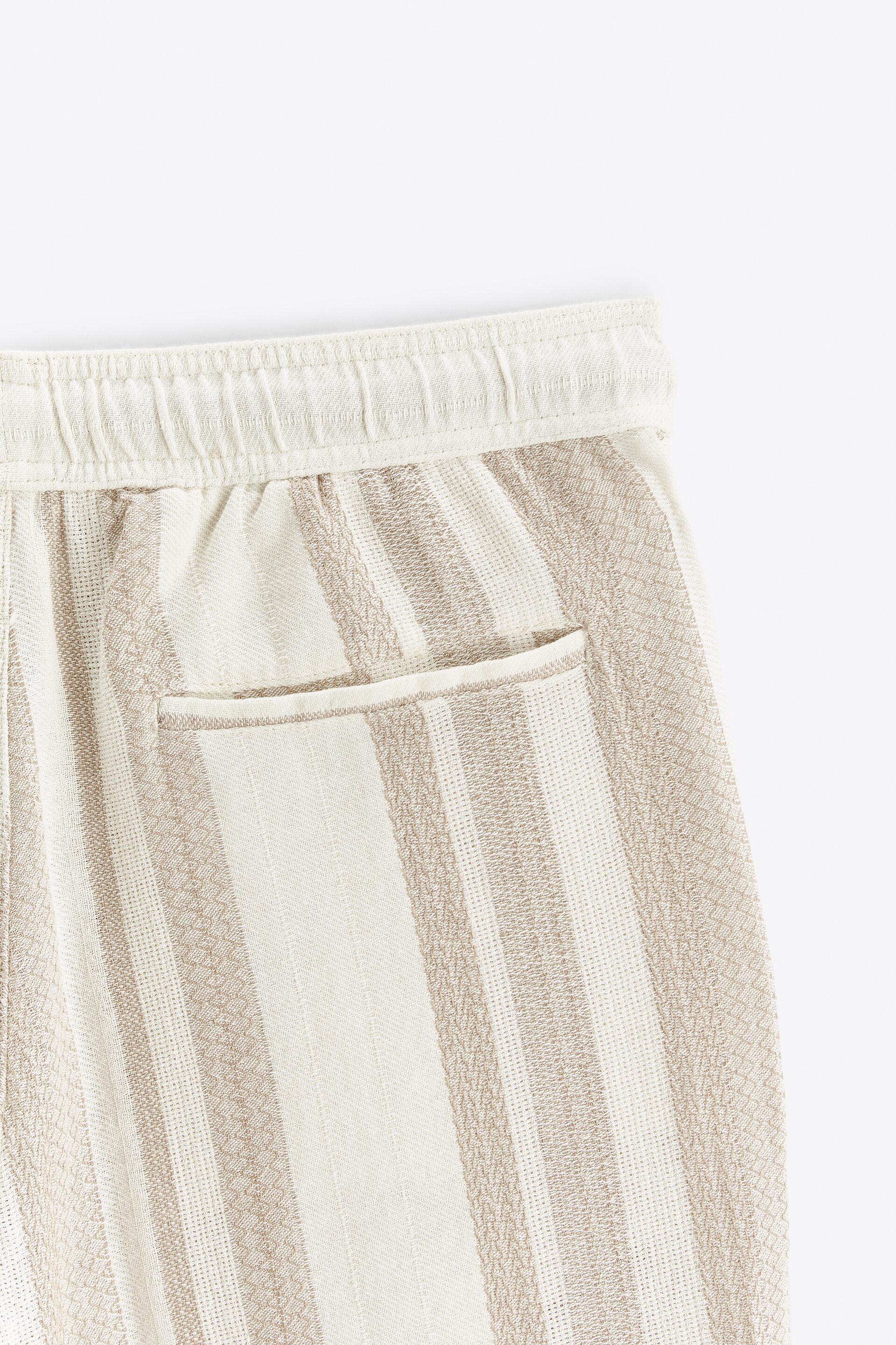 Zara STRIPED JACQUARD PANTS Mall of America®