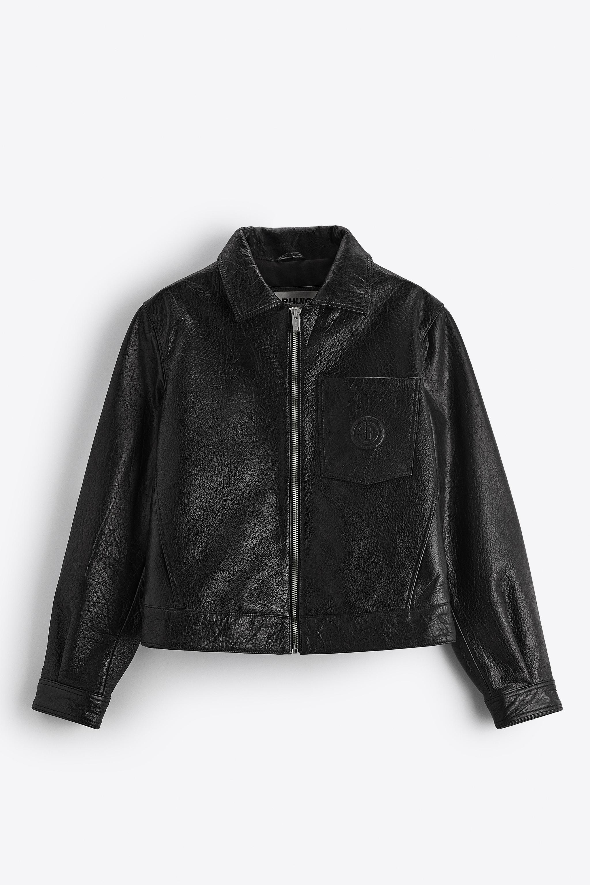 Zara CROPPED LEATHER JACKET X RHUIGI LIMITED EDITION Mall of America®