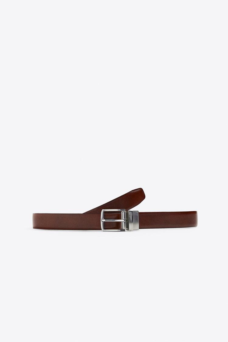 REVERSIBLE LEATHER BELT