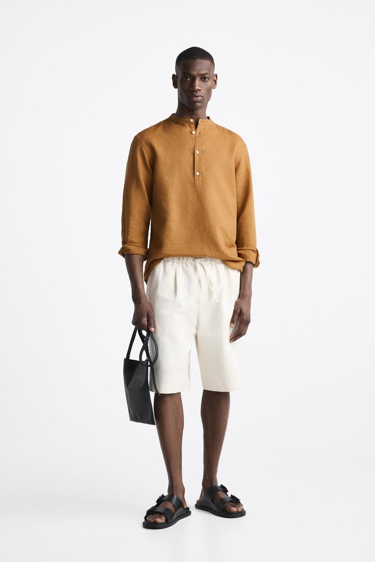 COTTON - LINEN SHIRT