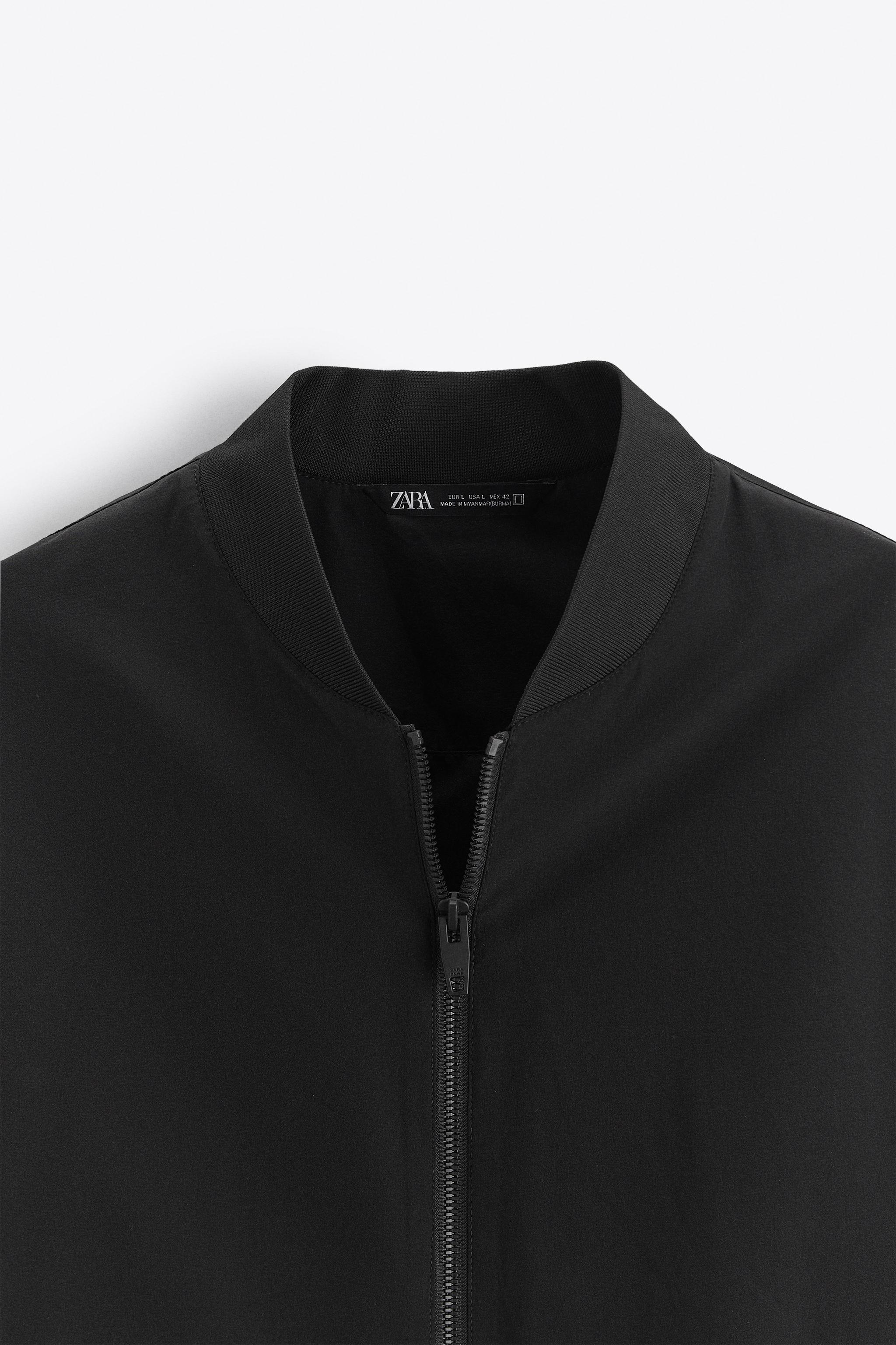 Zara TECHNICAL BOMBER JACKET Bayshore Shopping Centre