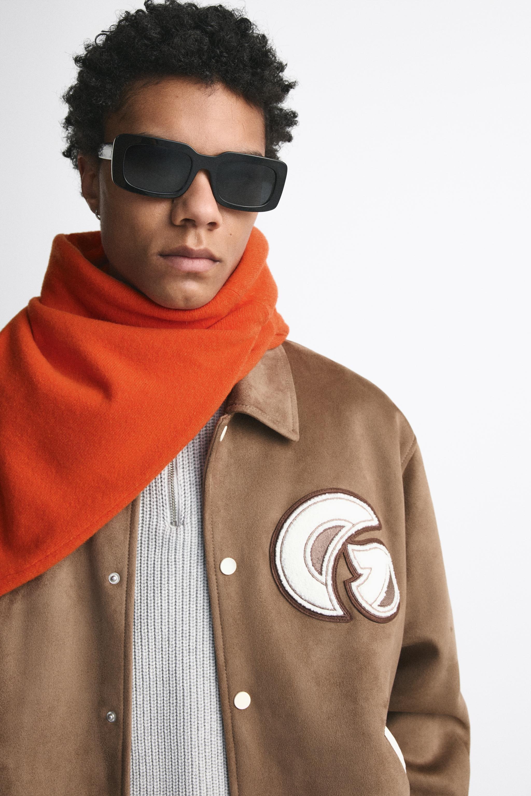 Zara PATCH BOMBER JACKET Yorkdale Mall