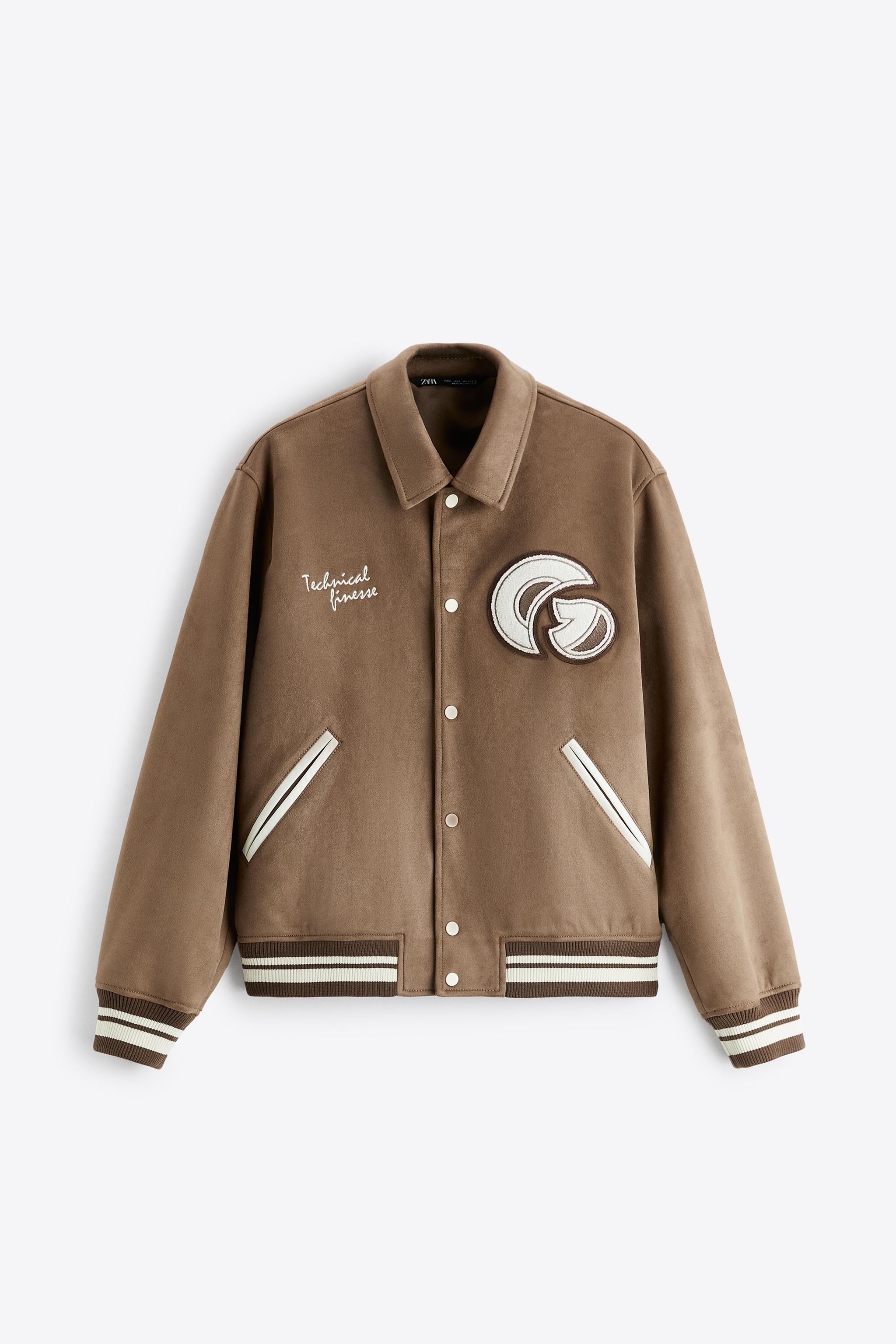 Zara PATCH BOMBER JACKET Yorkdale Mall