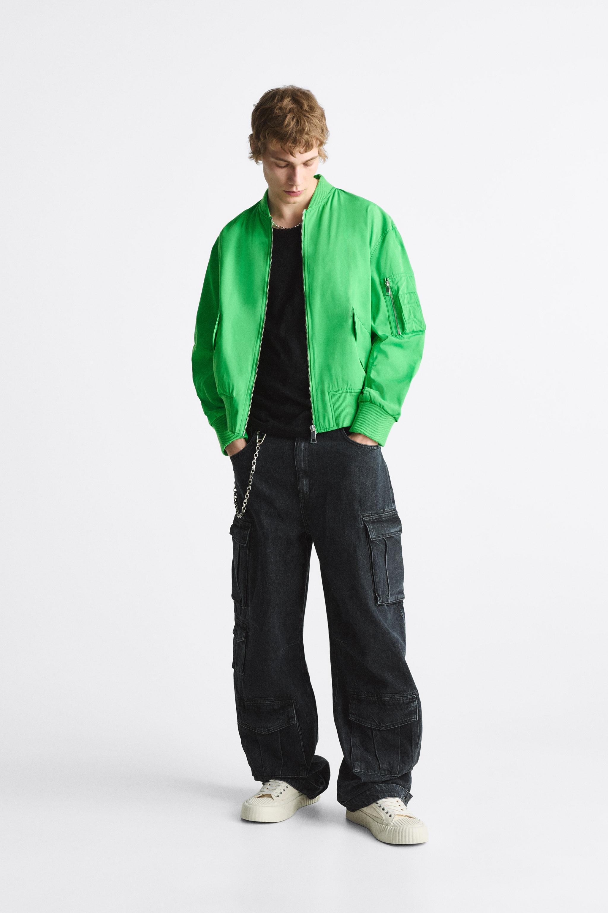 Zara PADDED BOMBER JACKET Metropolis at Metrotown