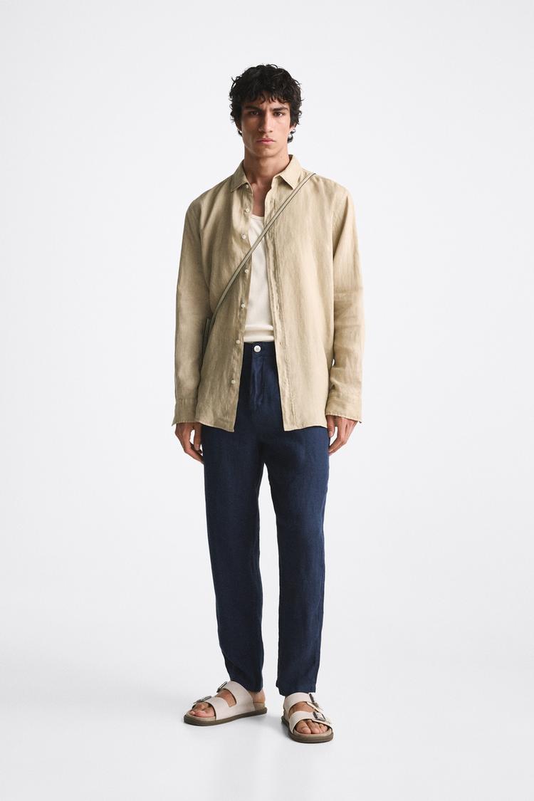 100% LINEN TROUSERS