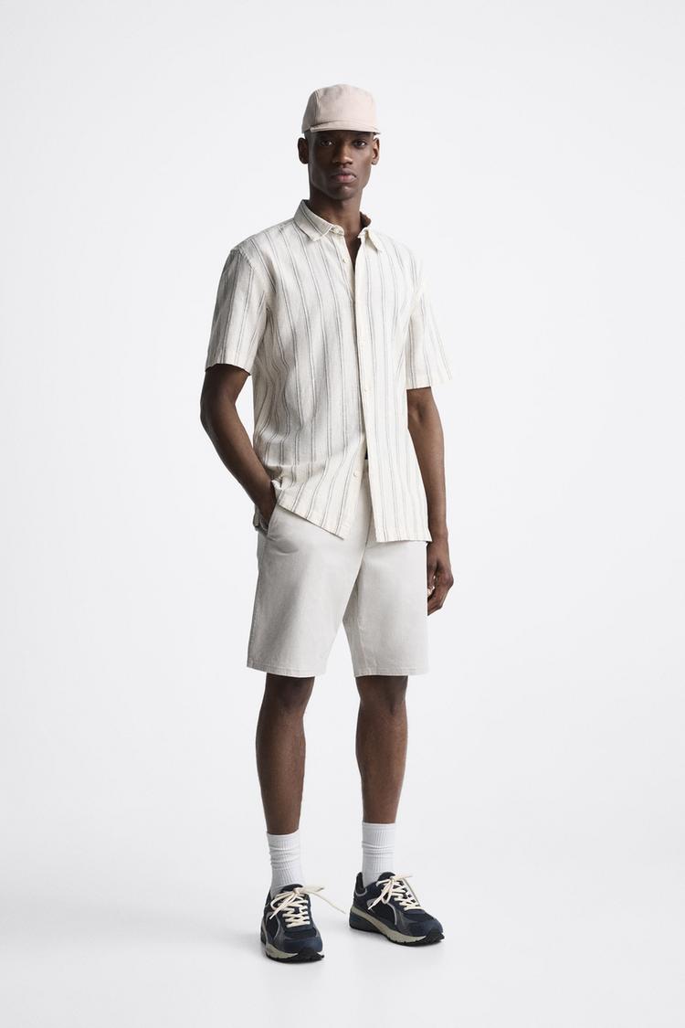 COTTON CHINO BERMUDA SHORTS