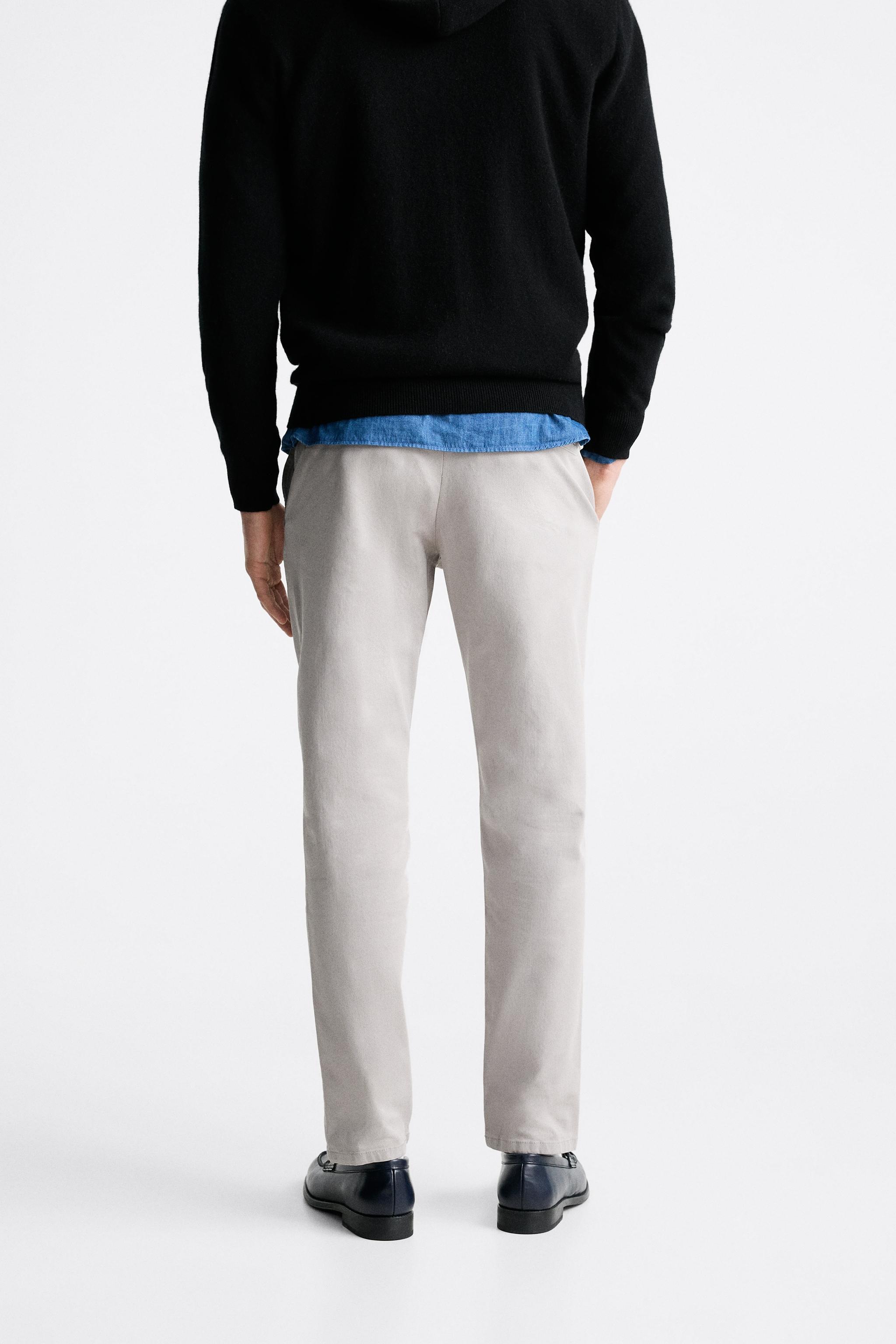 Zara TEXTURED CHINO PANTS Mall of America®