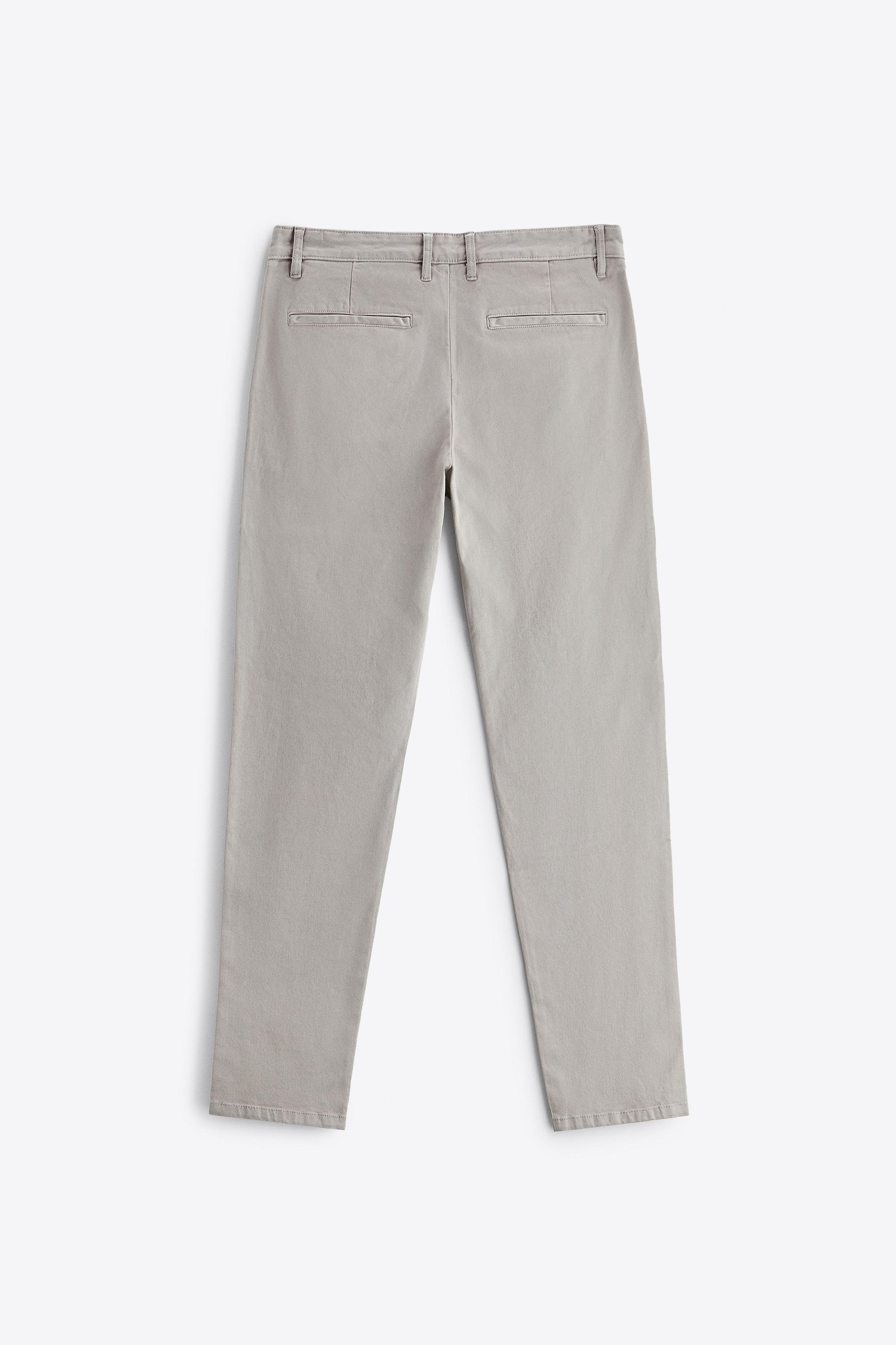 Zara TEXTURED CHINO PANTS Mall of America®