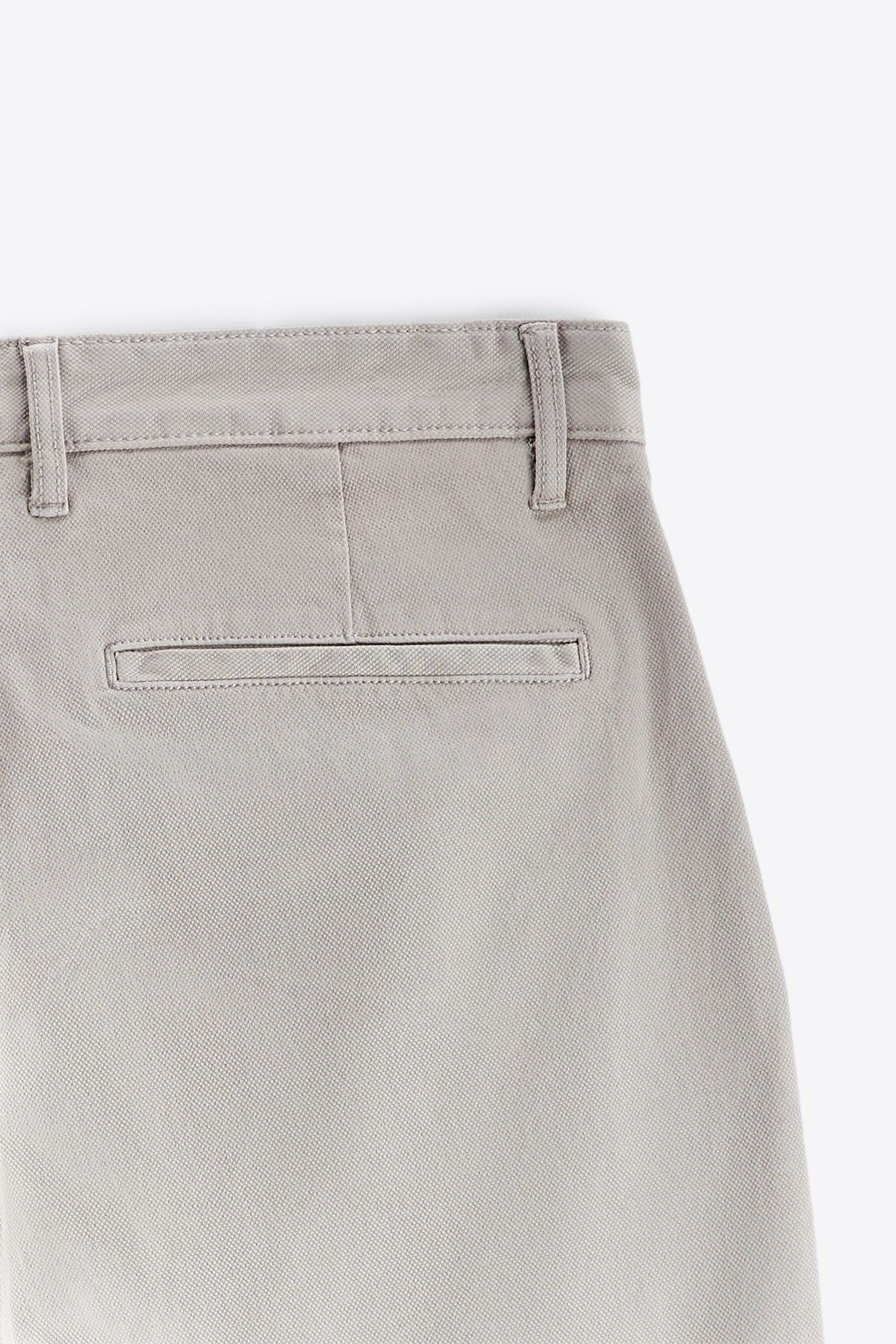 Zara TEXTURED CHINO PANTS Mall of America®