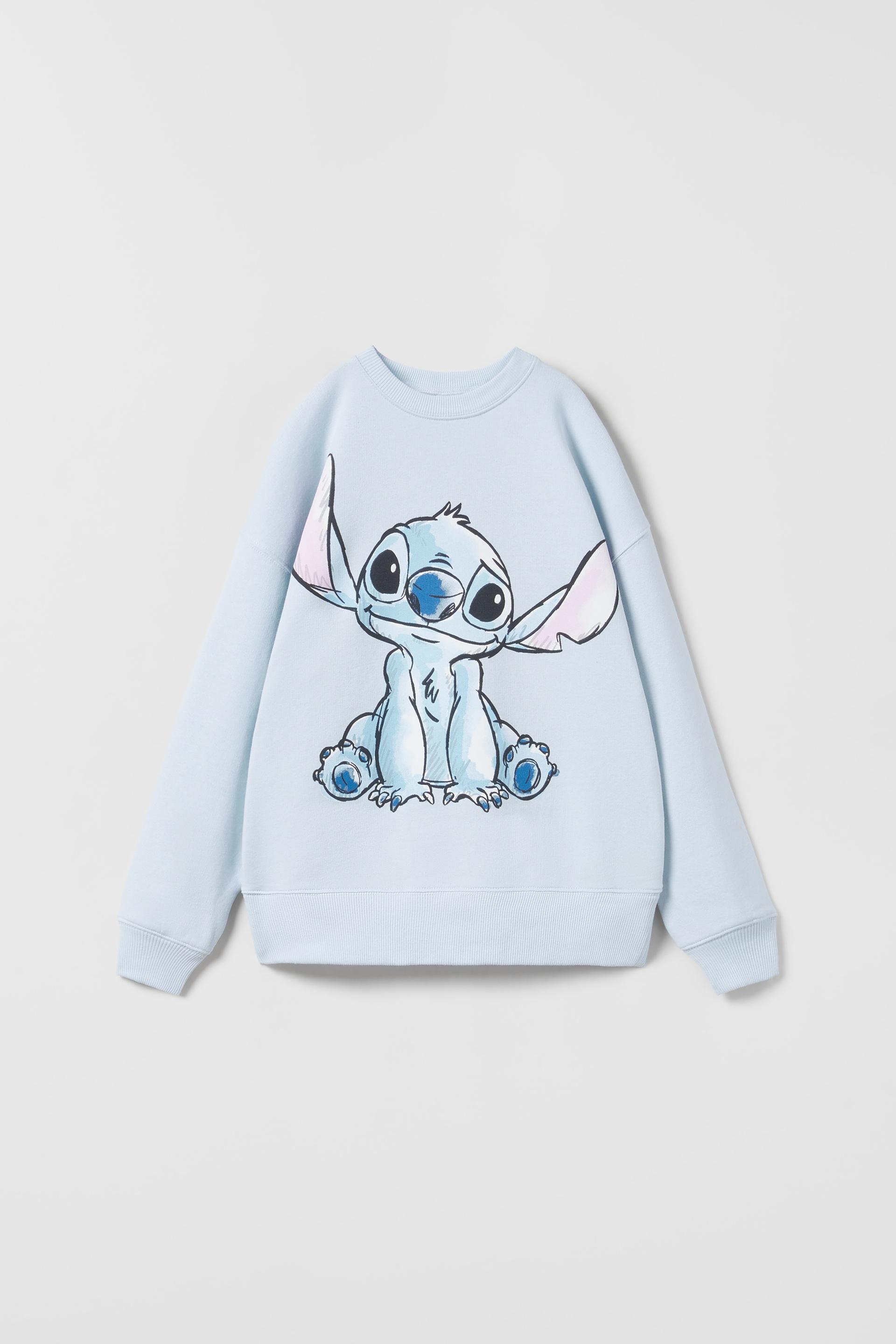 SUDADERA LILO & STITCH © DISNEY Azul claro ZARA Chile
