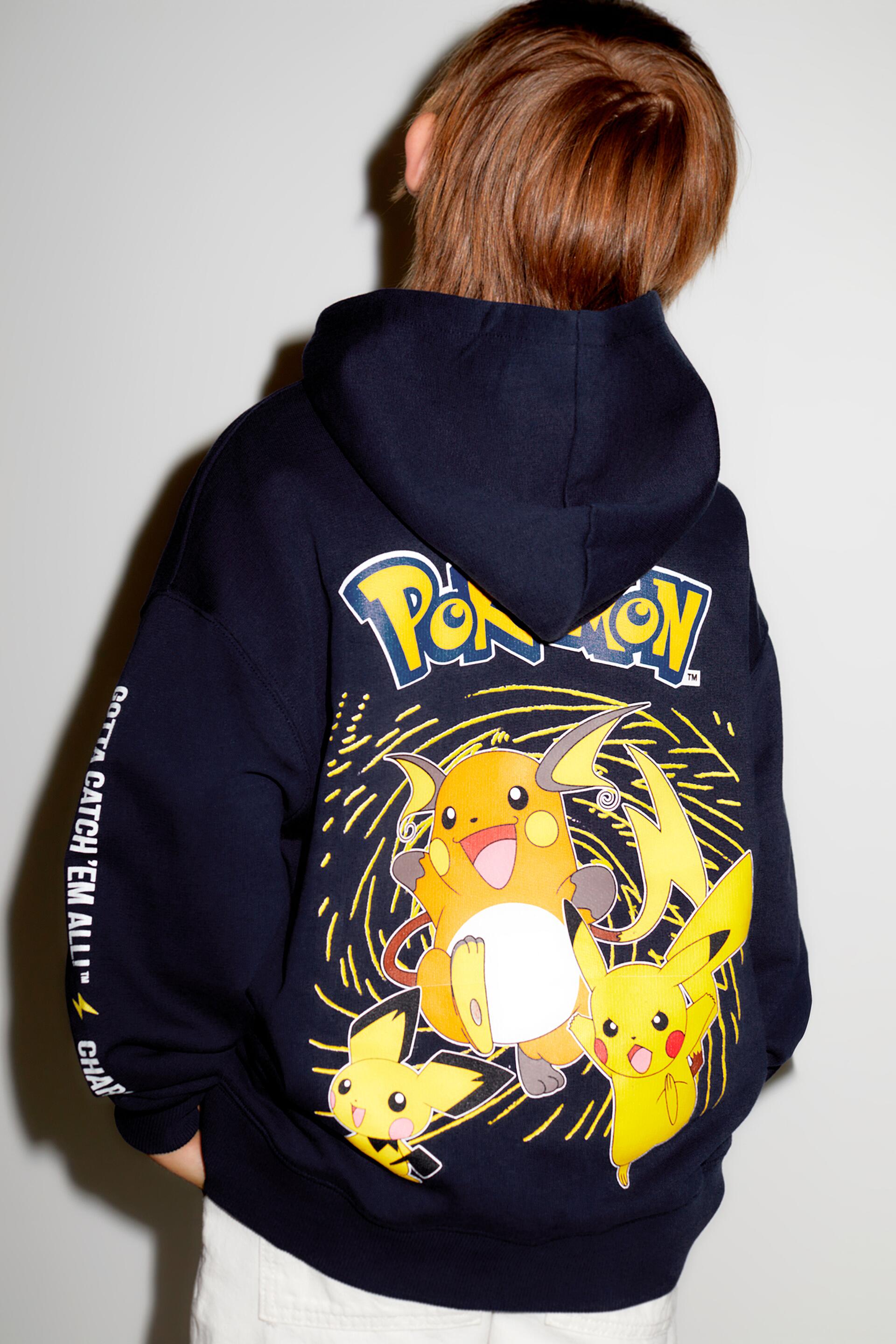 Zara pokemon hoodie Clearance