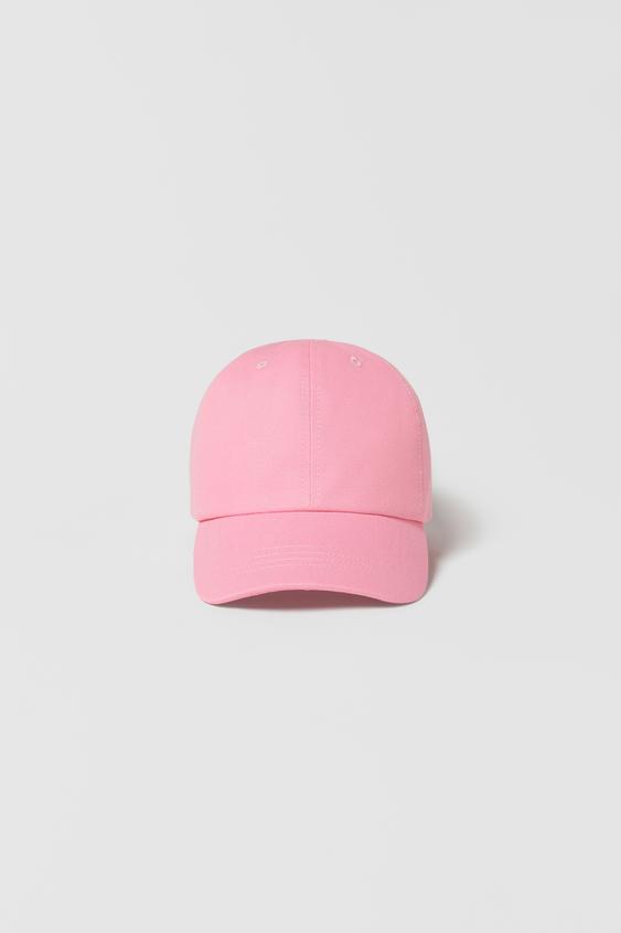 PLAIN CAP Pink ZARA Australia