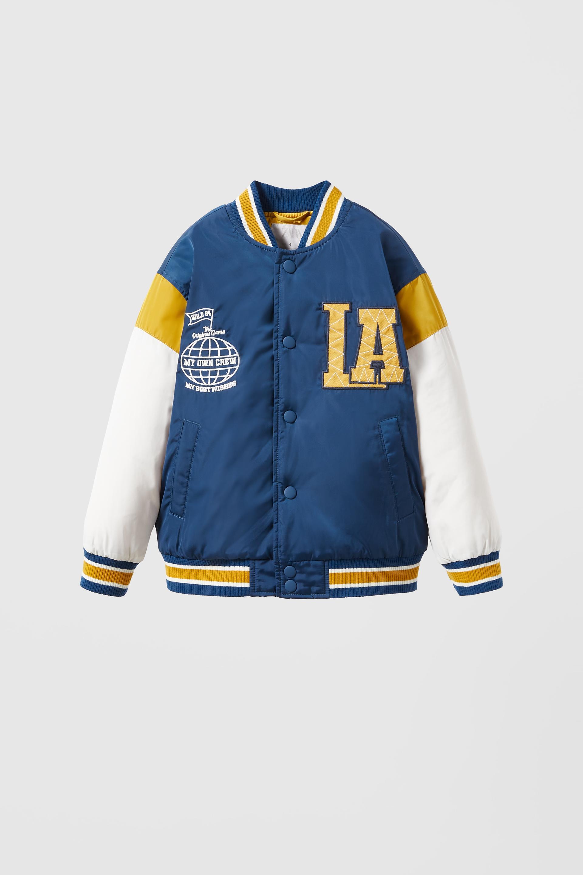 Introduce 80+ imagen varsity jacket zara fr.thptnganamst.edu.vn