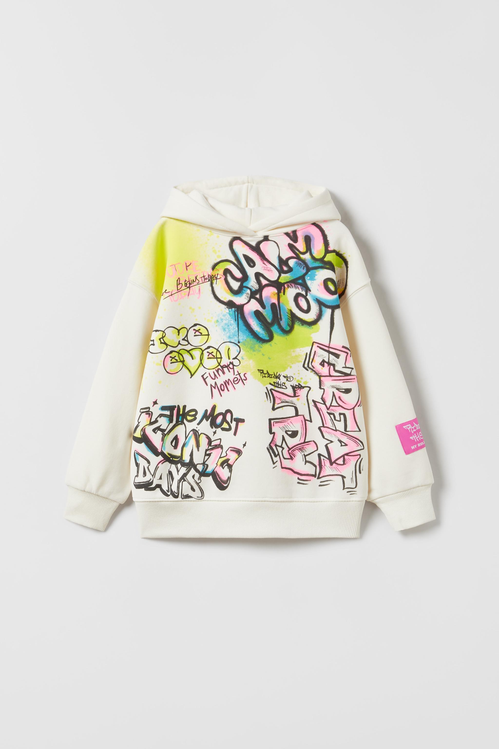 Zara GRAFFITI SWEATSHIRT Mall of America®