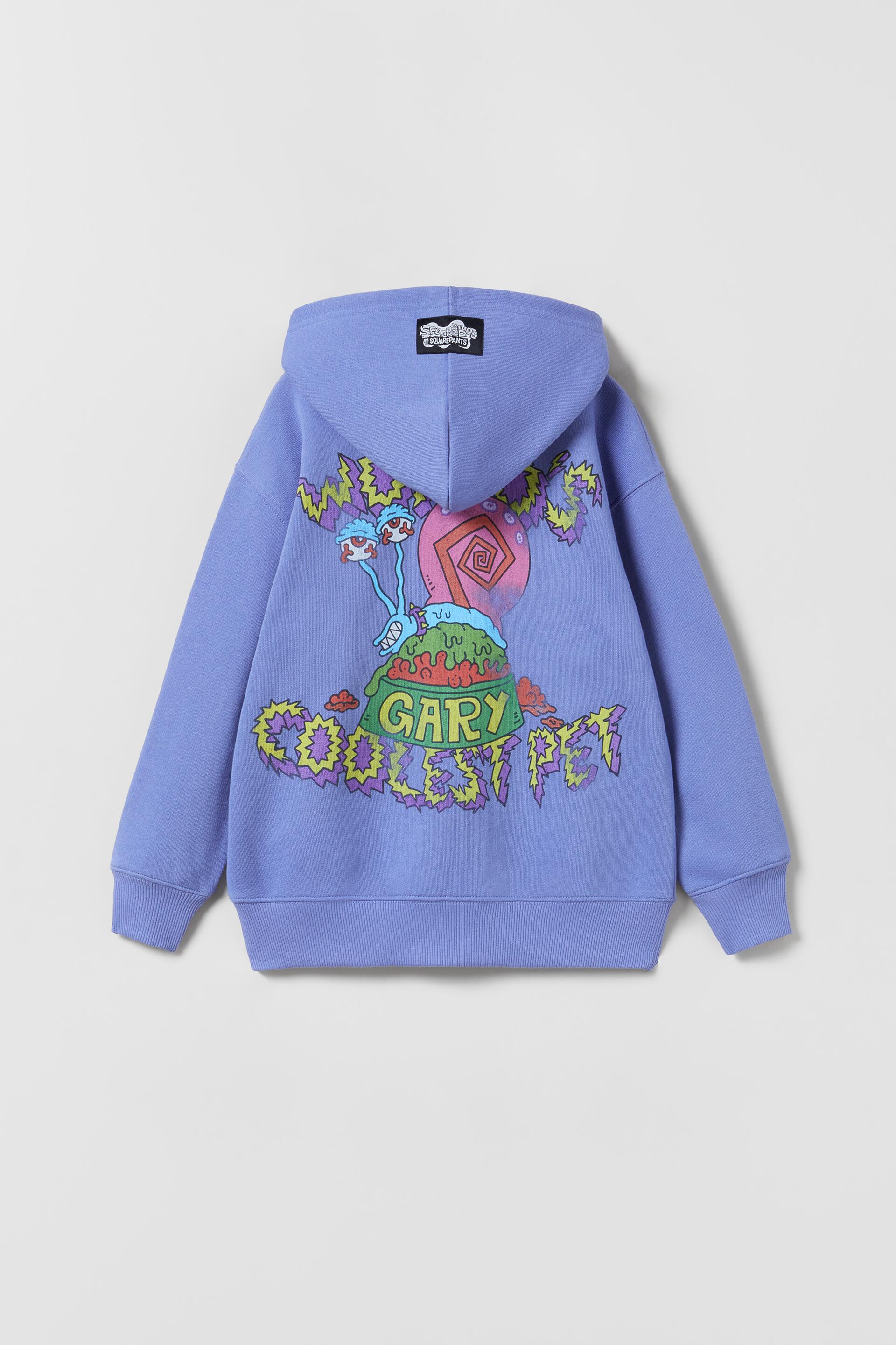 Zara spongebob hoodie Clearance