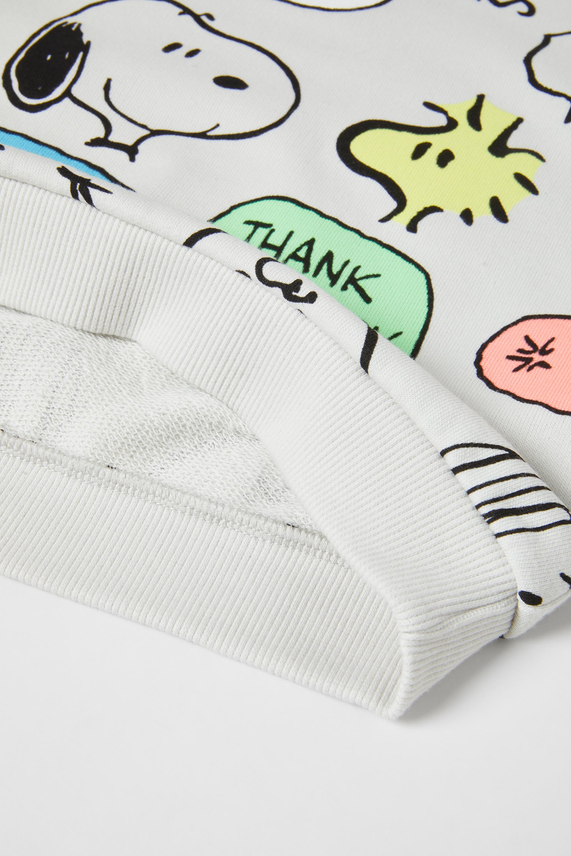 Introducir 83+ imagen sweat snoopy zara fr.thptnganamst.edu.vn