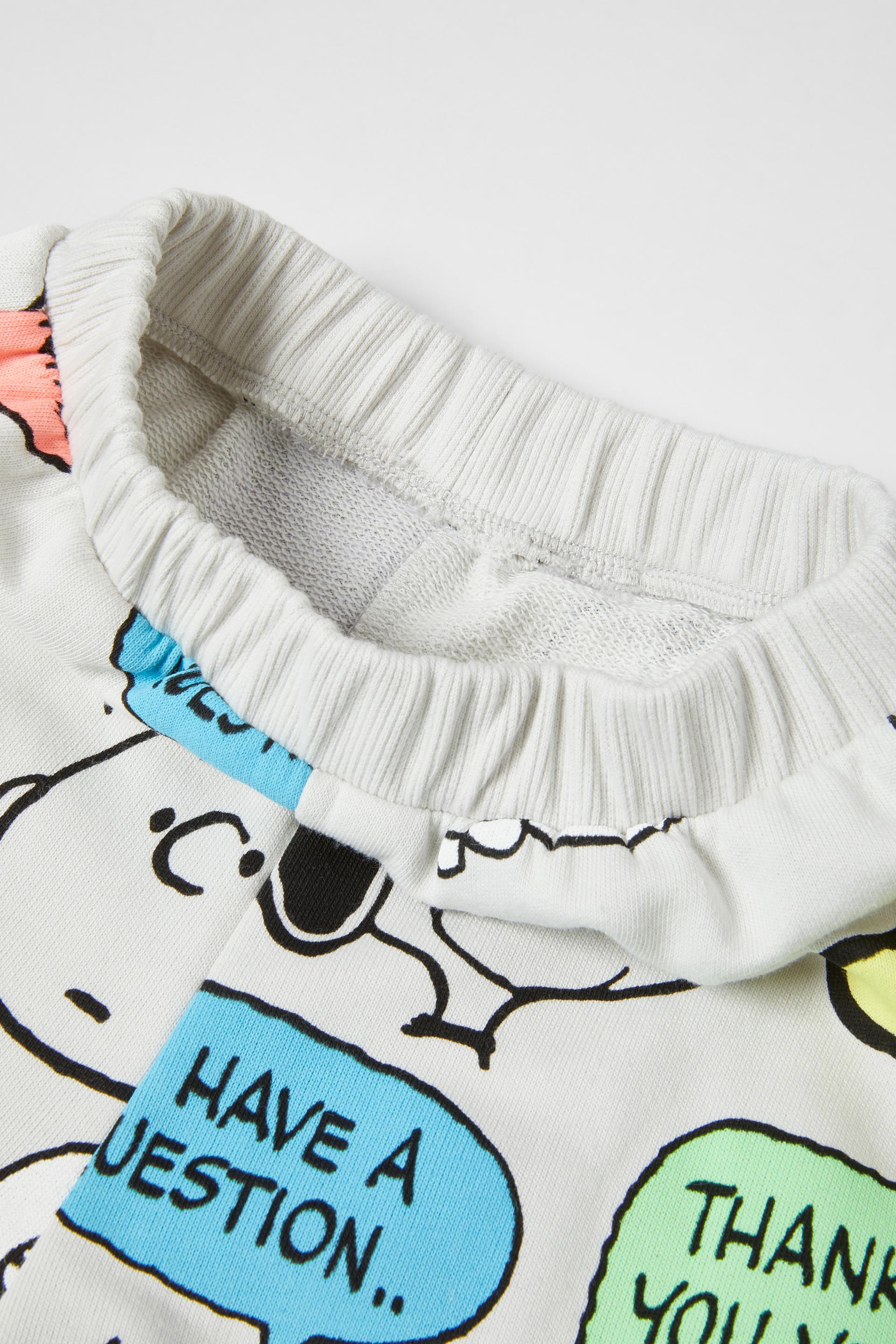 Introducir 83+ imagen sweat snoopy zara fr.thptnganamst.edu.vn