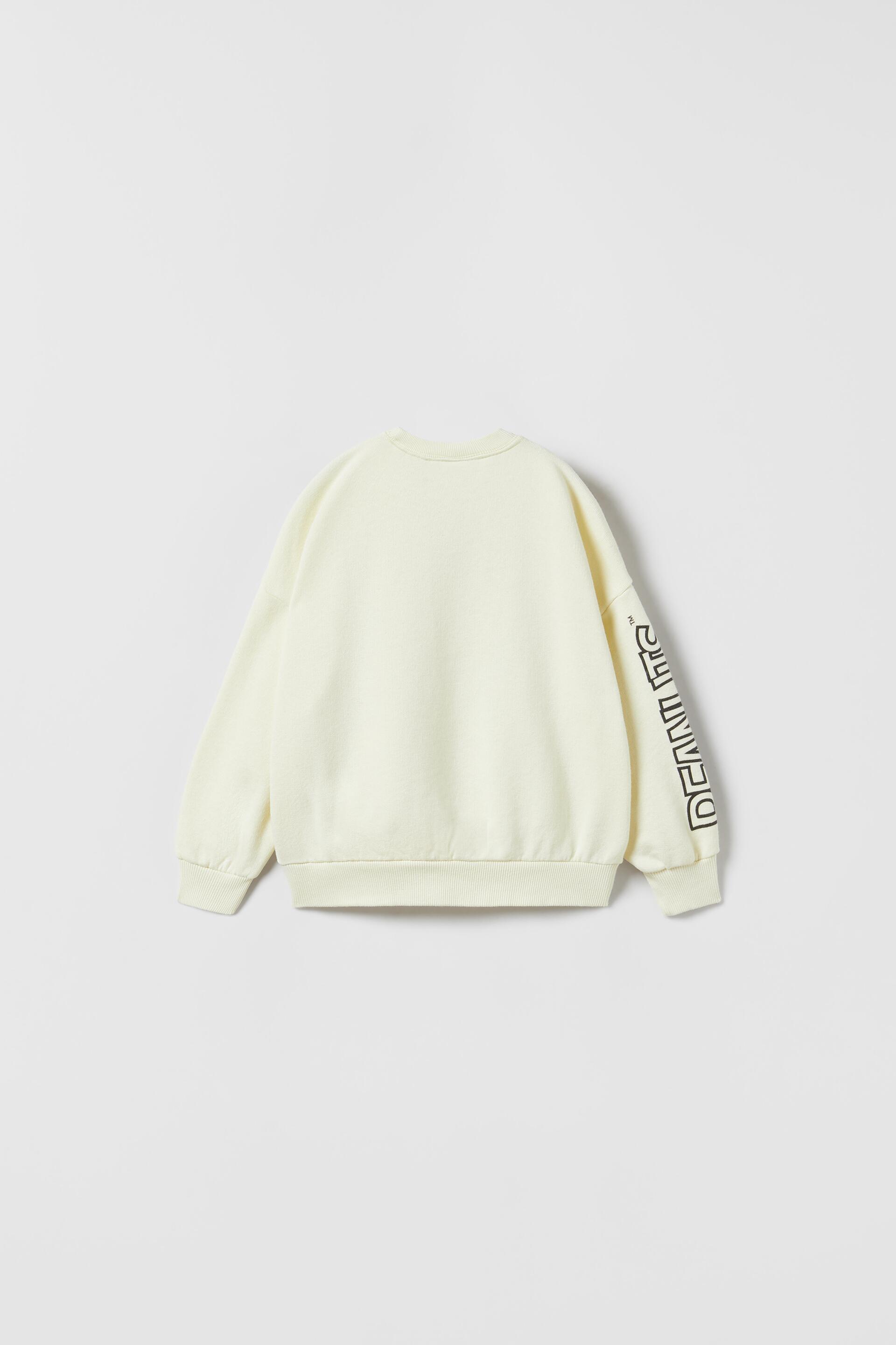 Zara snoopy peanuts sweatshirt Clearance