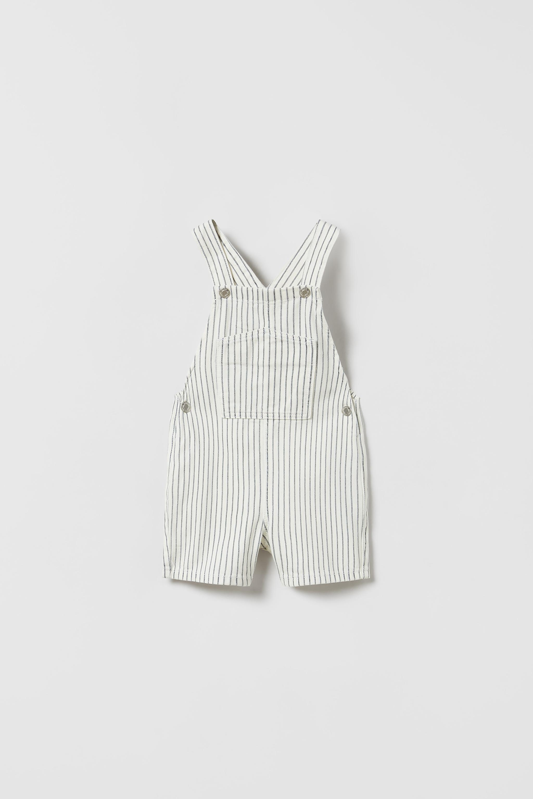 Zara STRIPED DENIM OVERALLS Mall of America®