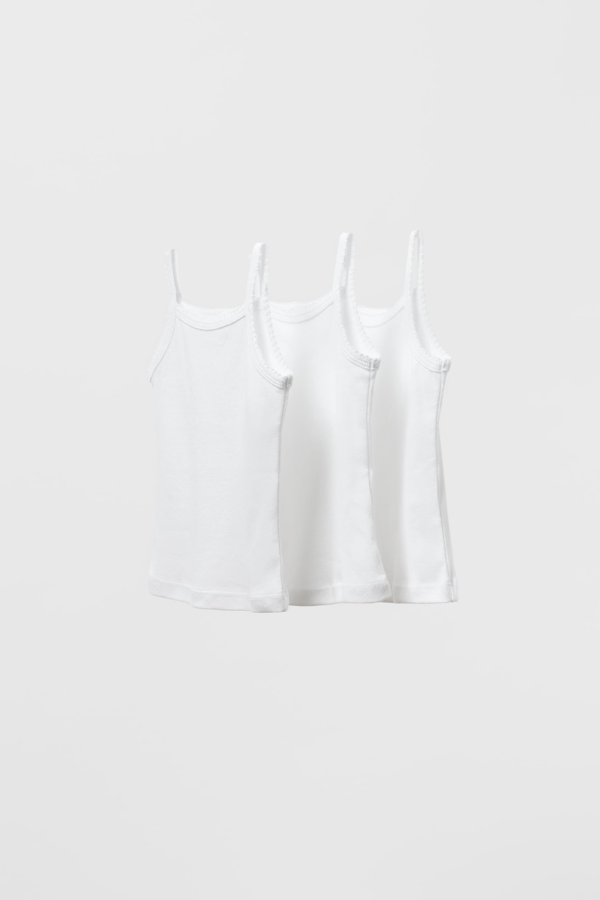 2-6 YEARS/ THREE-PACK OF CAMISOLES