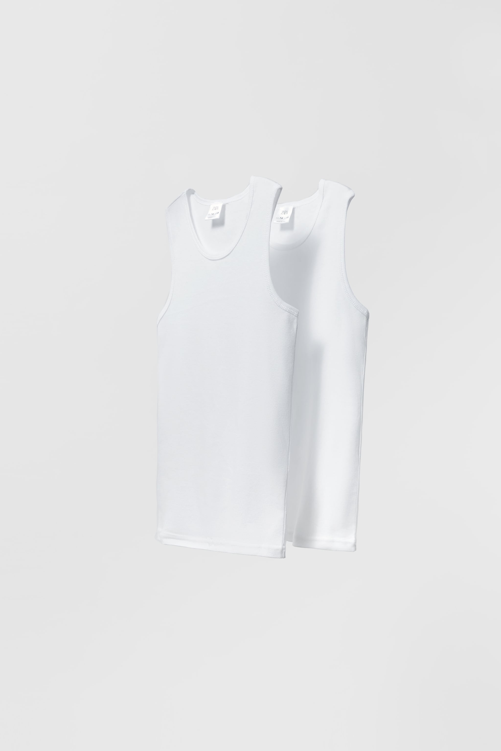 6-14 YEARS/ TWO-PACK OF BASIC TANK TOPS