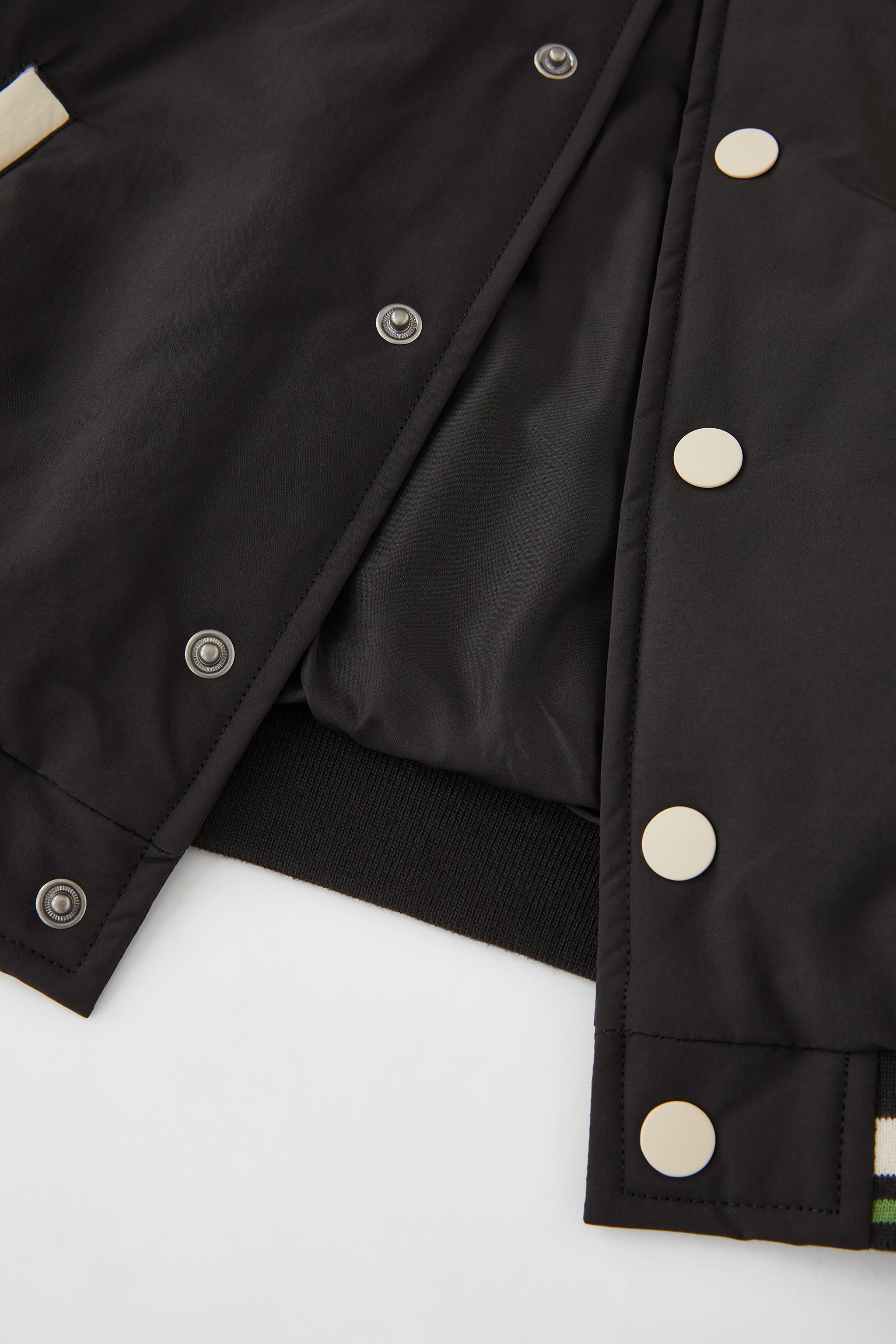 Zara WATER REPELLENT VARSITY BOMBER JACKET Mall of America®