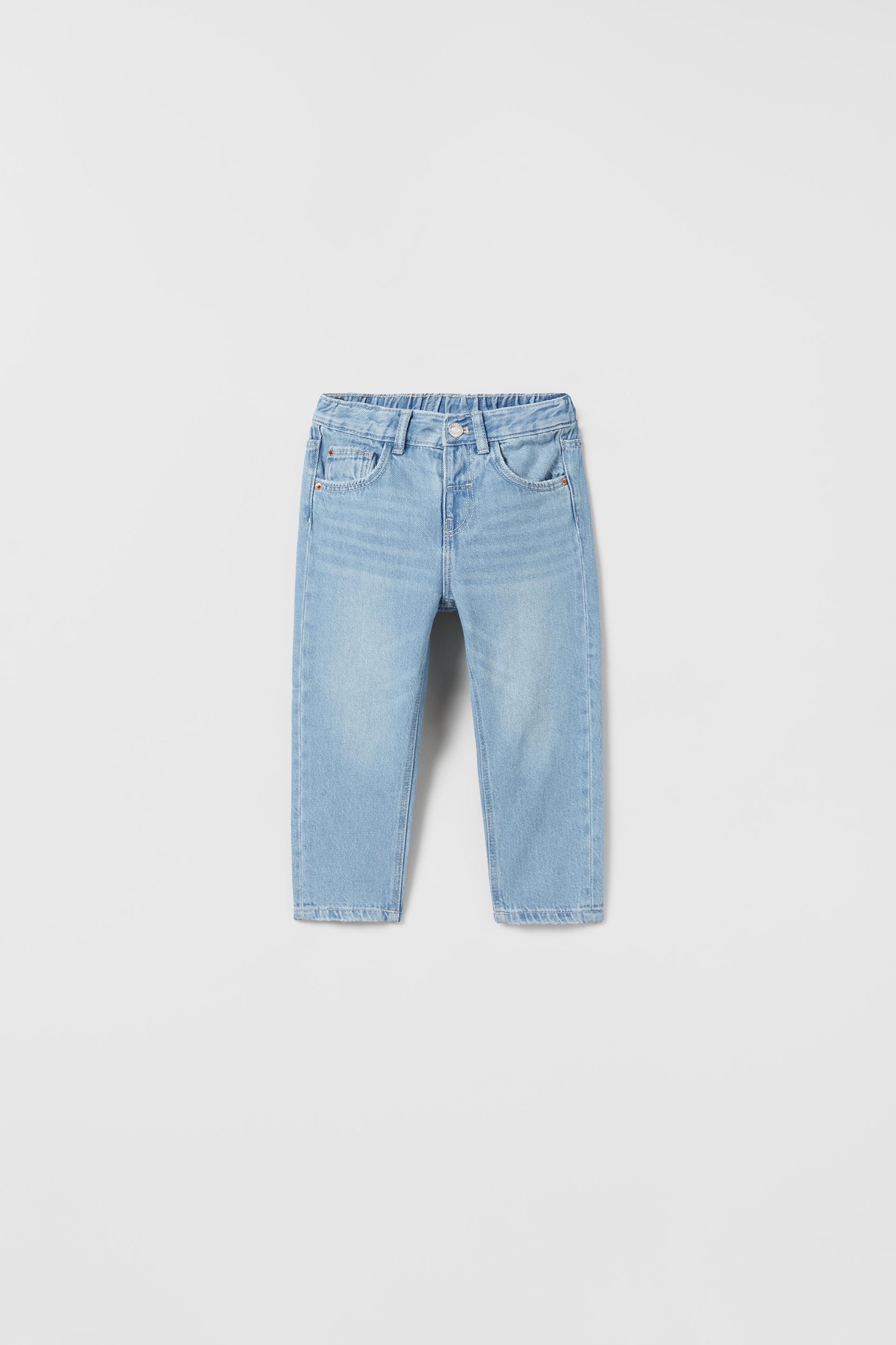 JEAN MOM FIT - Bleu | ZARA Canada jean bleu zara