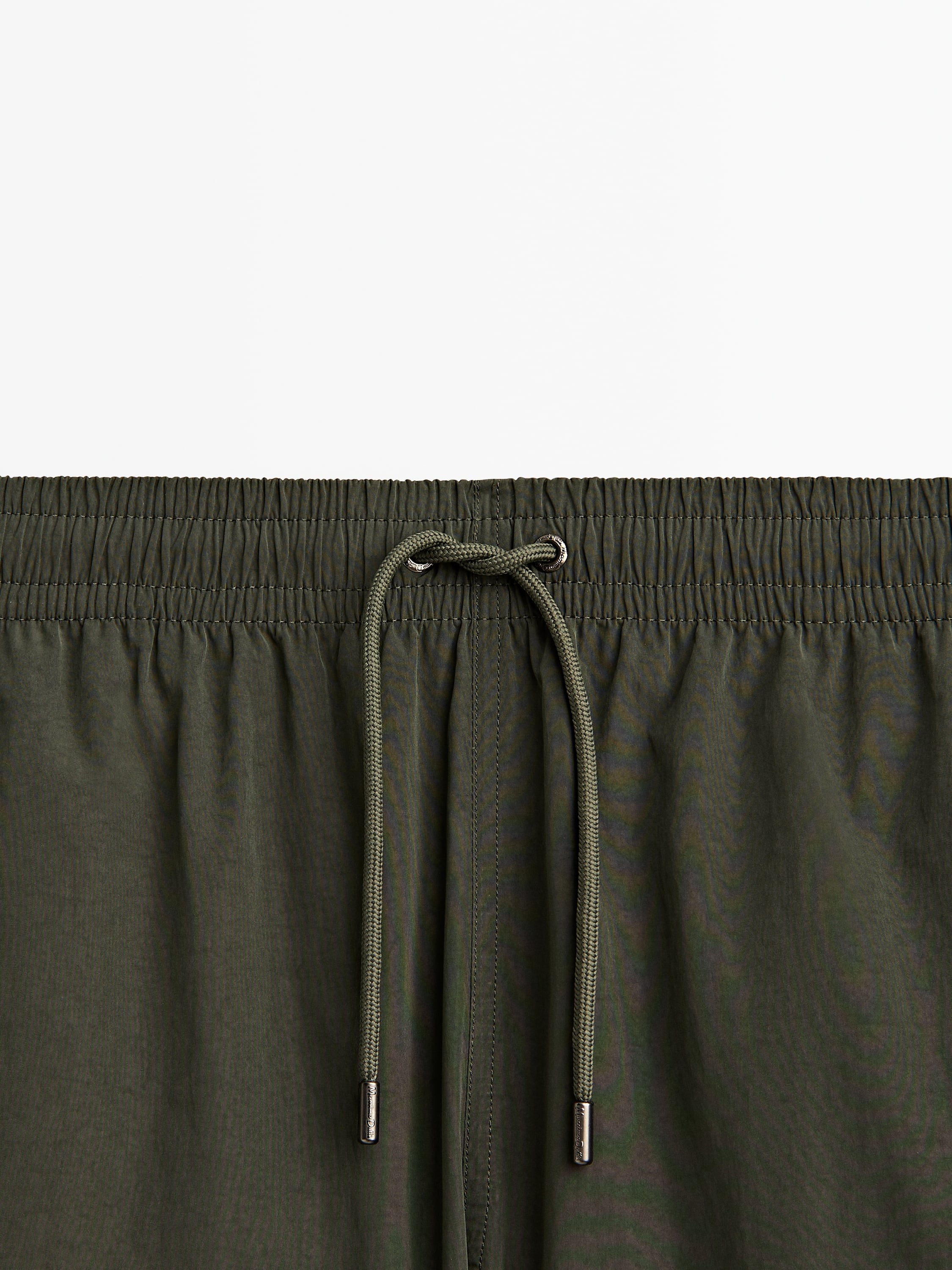 Plain swimsuit trunks