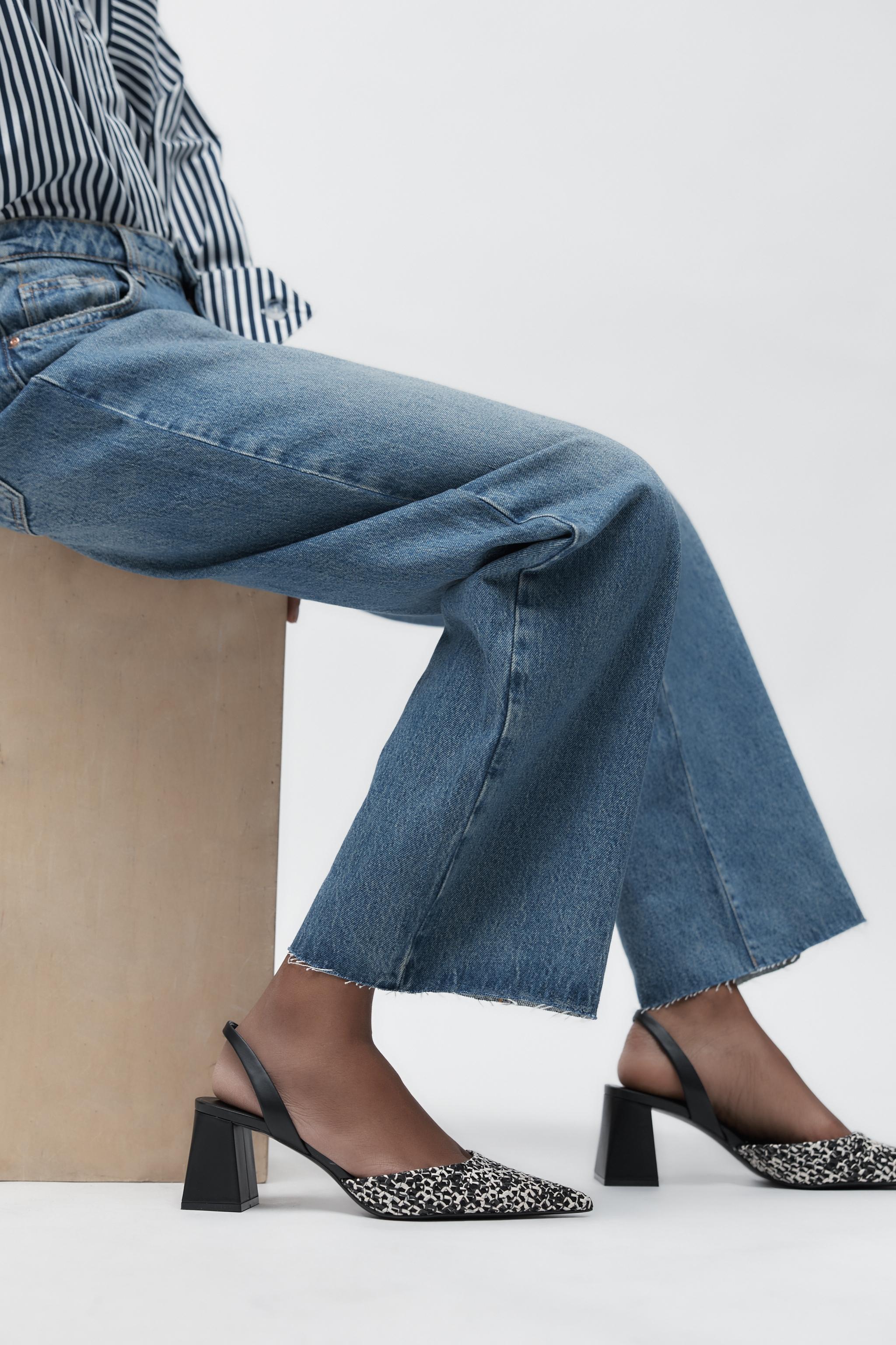 Zara BLOCK HEEL SLINGBACKS | Mall of America®