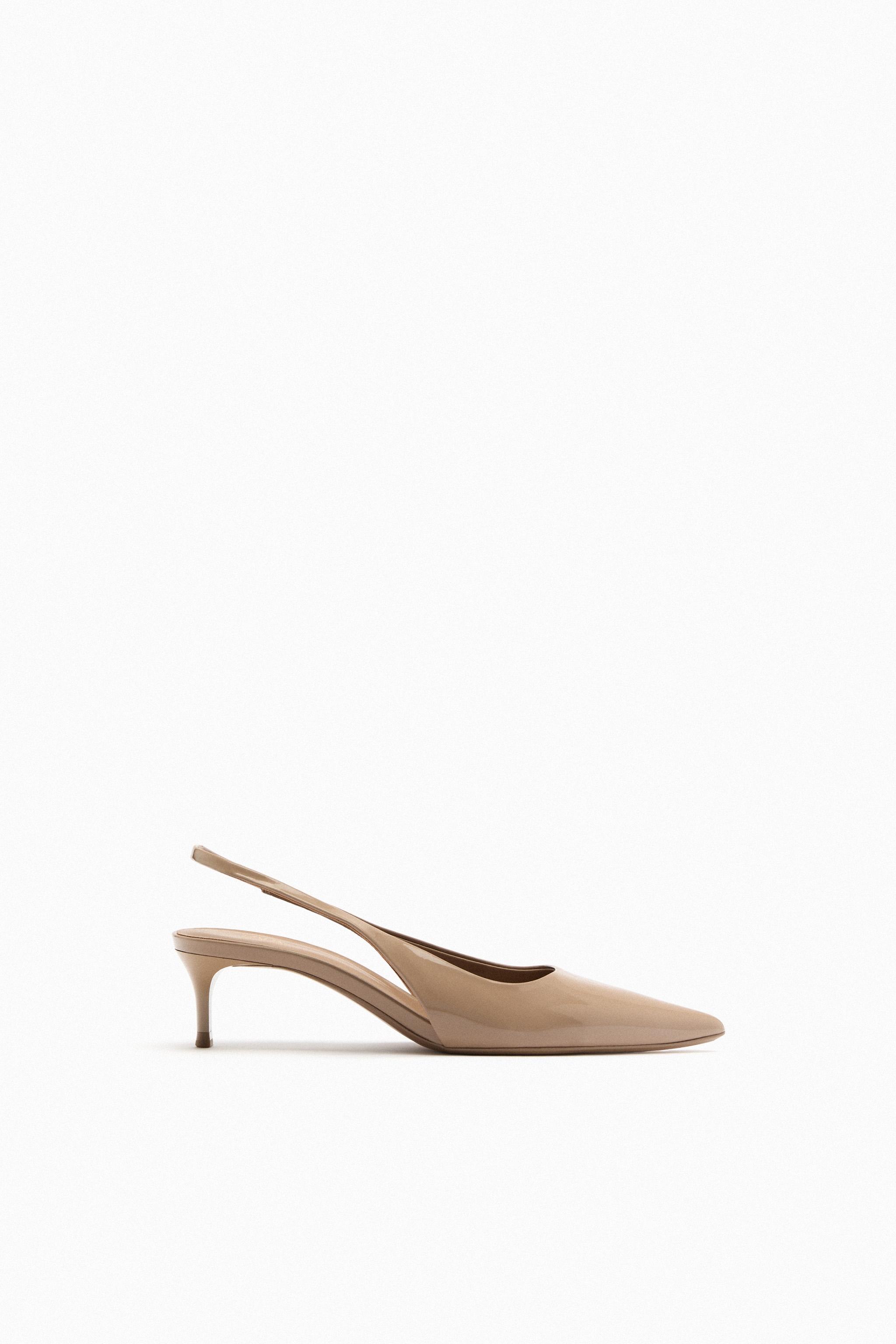 Zara HEELED SLINGBACK SHOES | Bayshore Shopping Centre