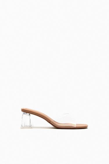 chaussure talon transparent zara