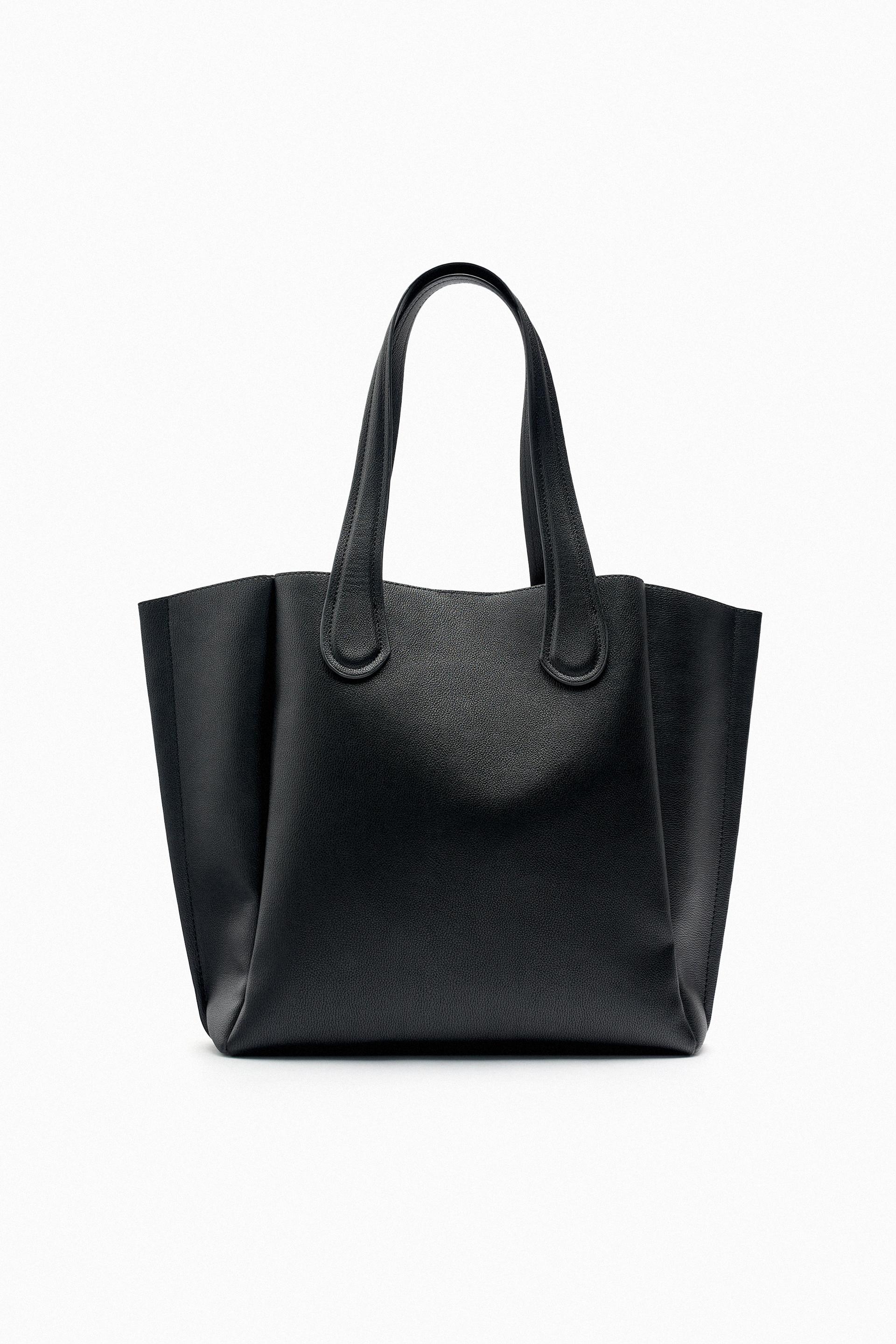 Сумка Shopper Zara черная