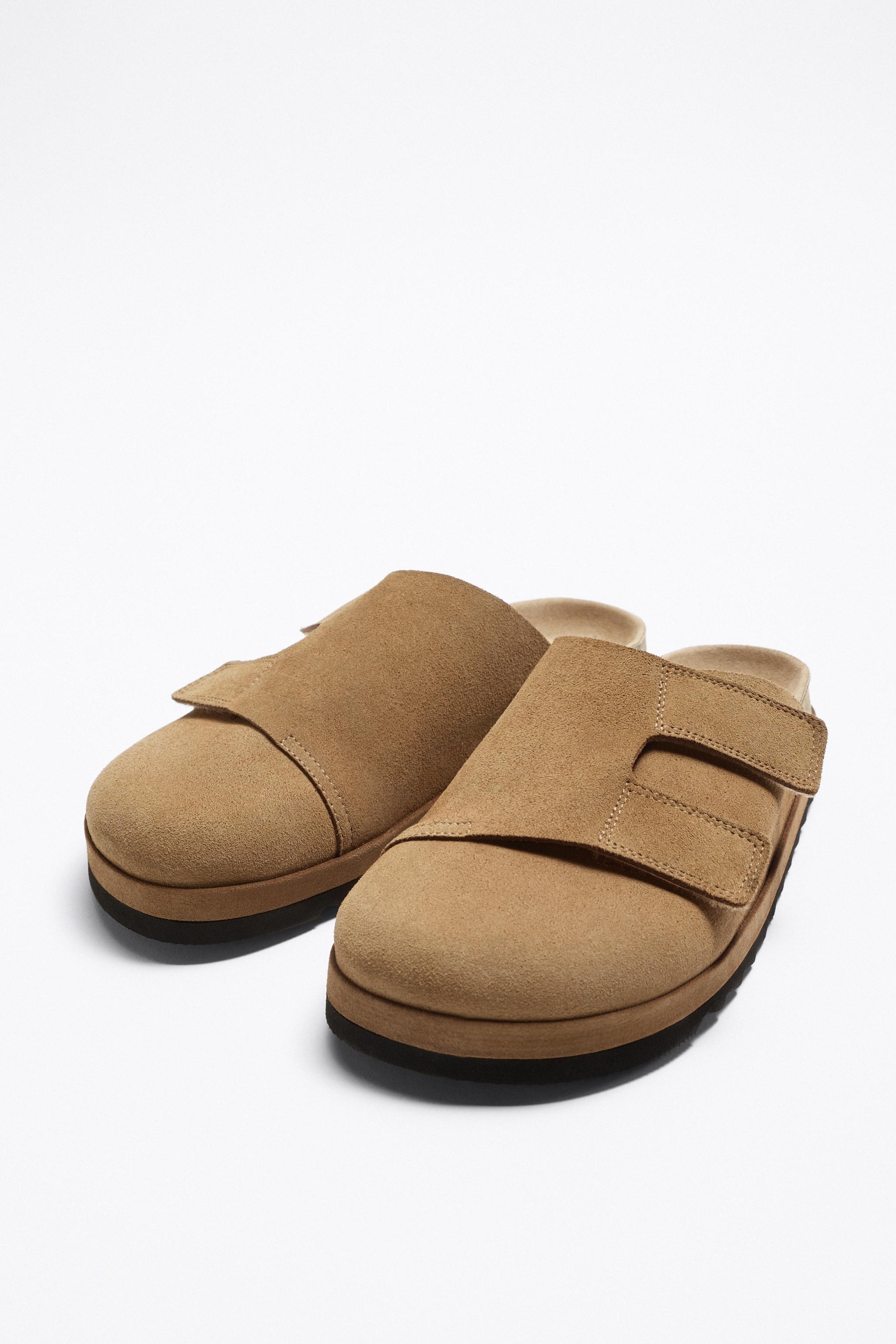 Zara SPLIT LEATHER CLOGS Mall of America®