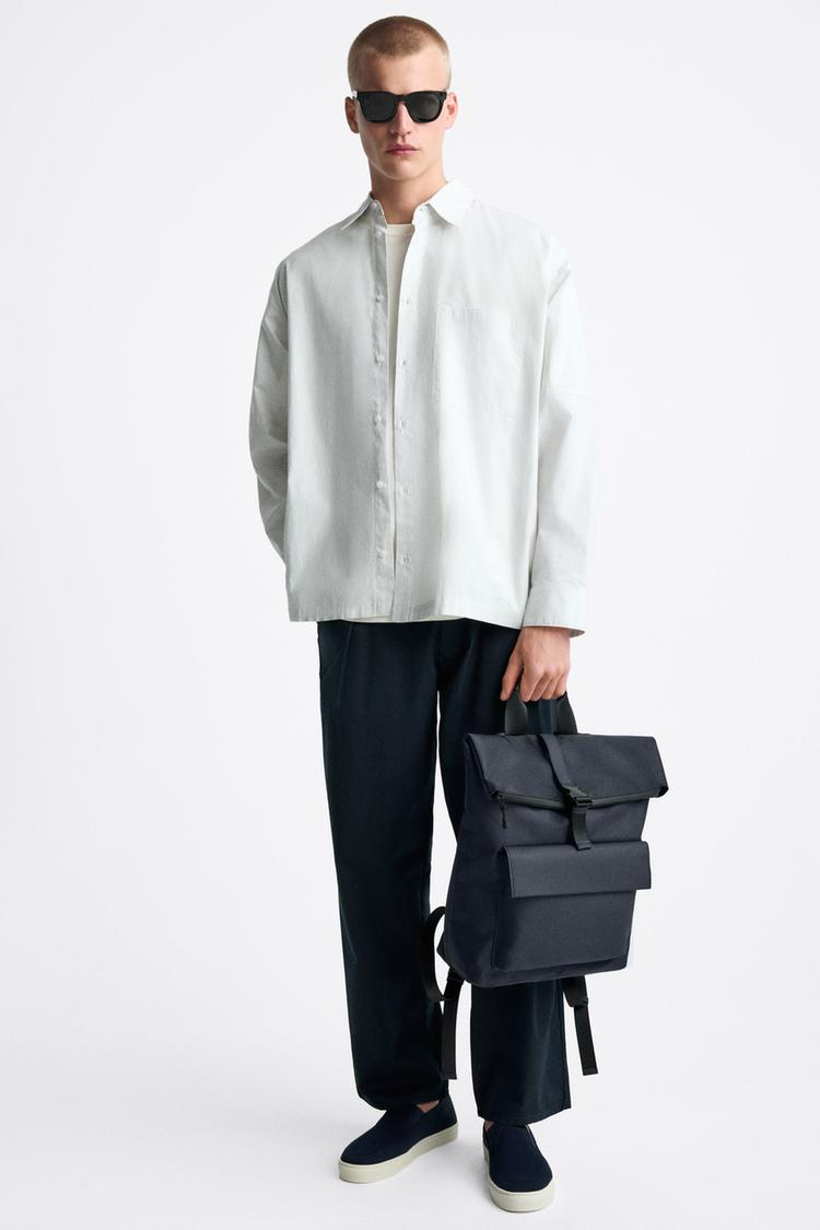 COMBINED BACKPACK WITH FLAP