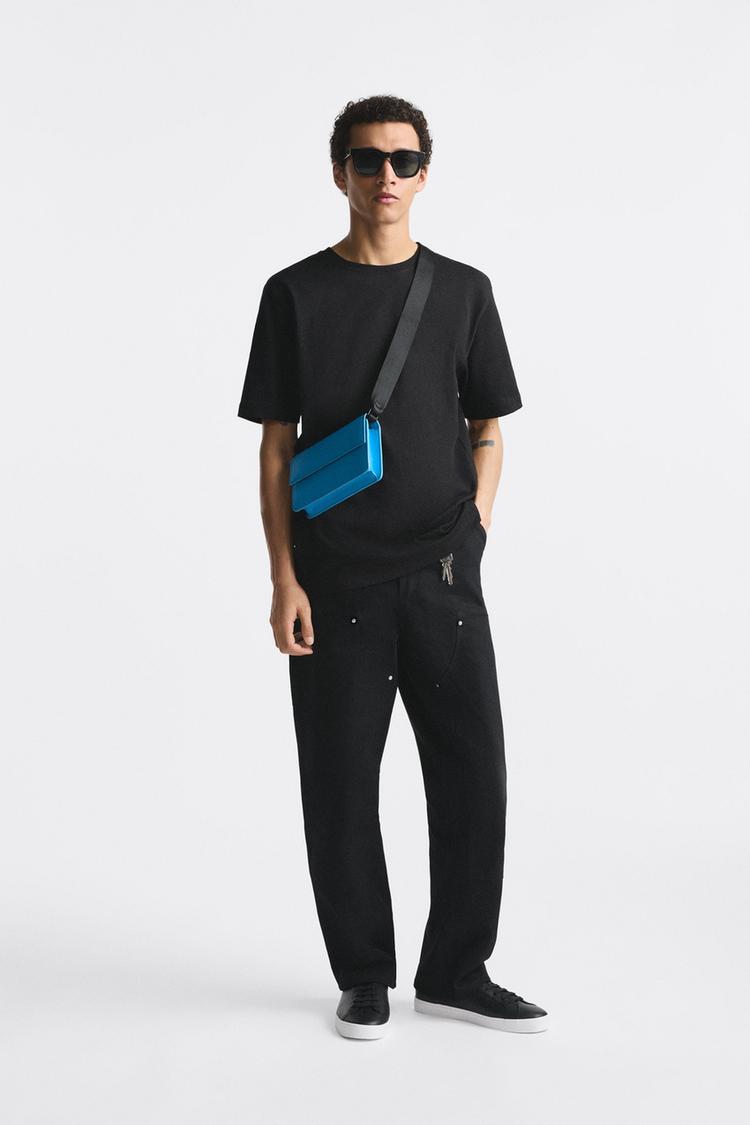 CROSSBODY BAG WITH FOLDOVER FLAP