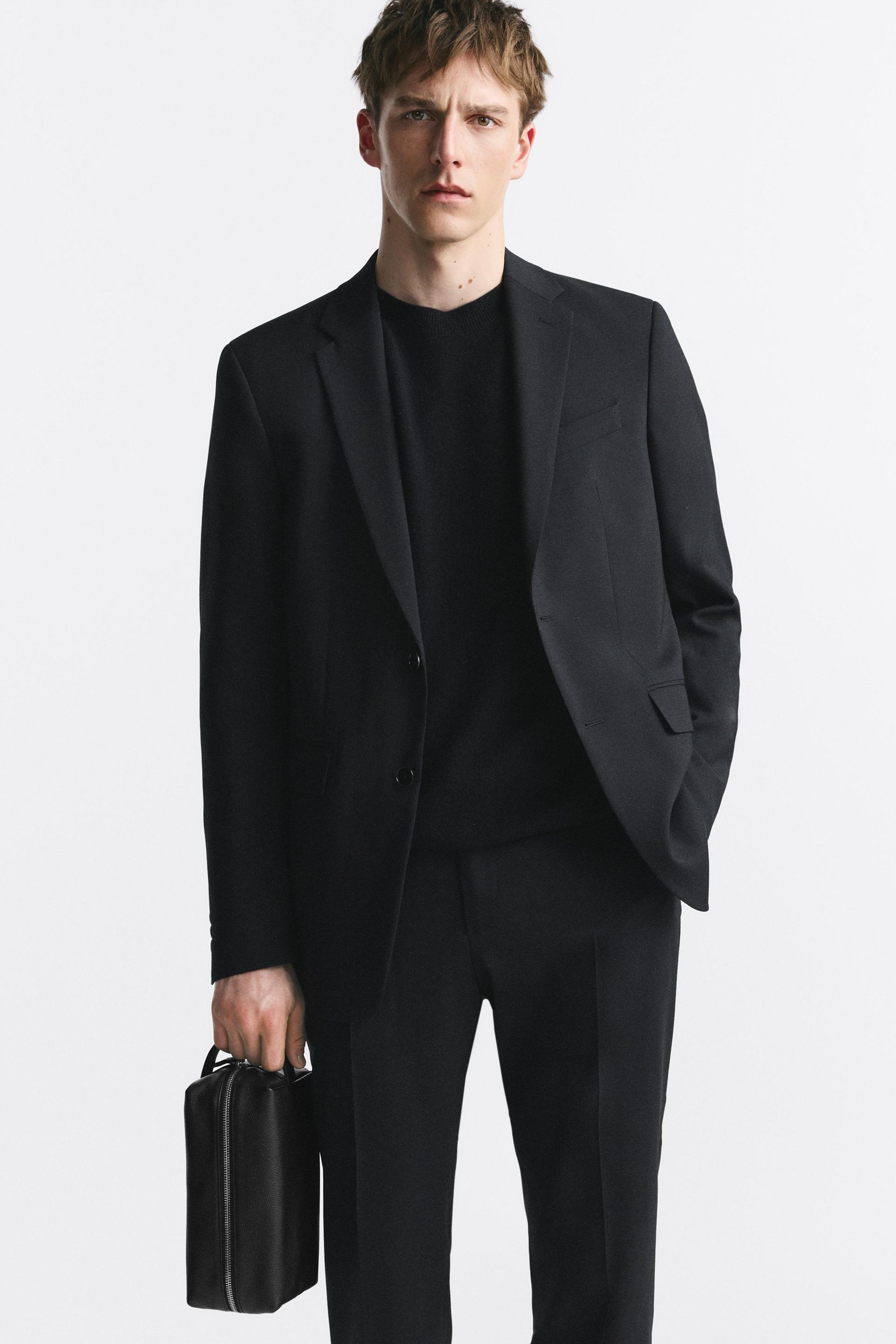 LEATHER TOILETRY BAG Black ZARA Thailand