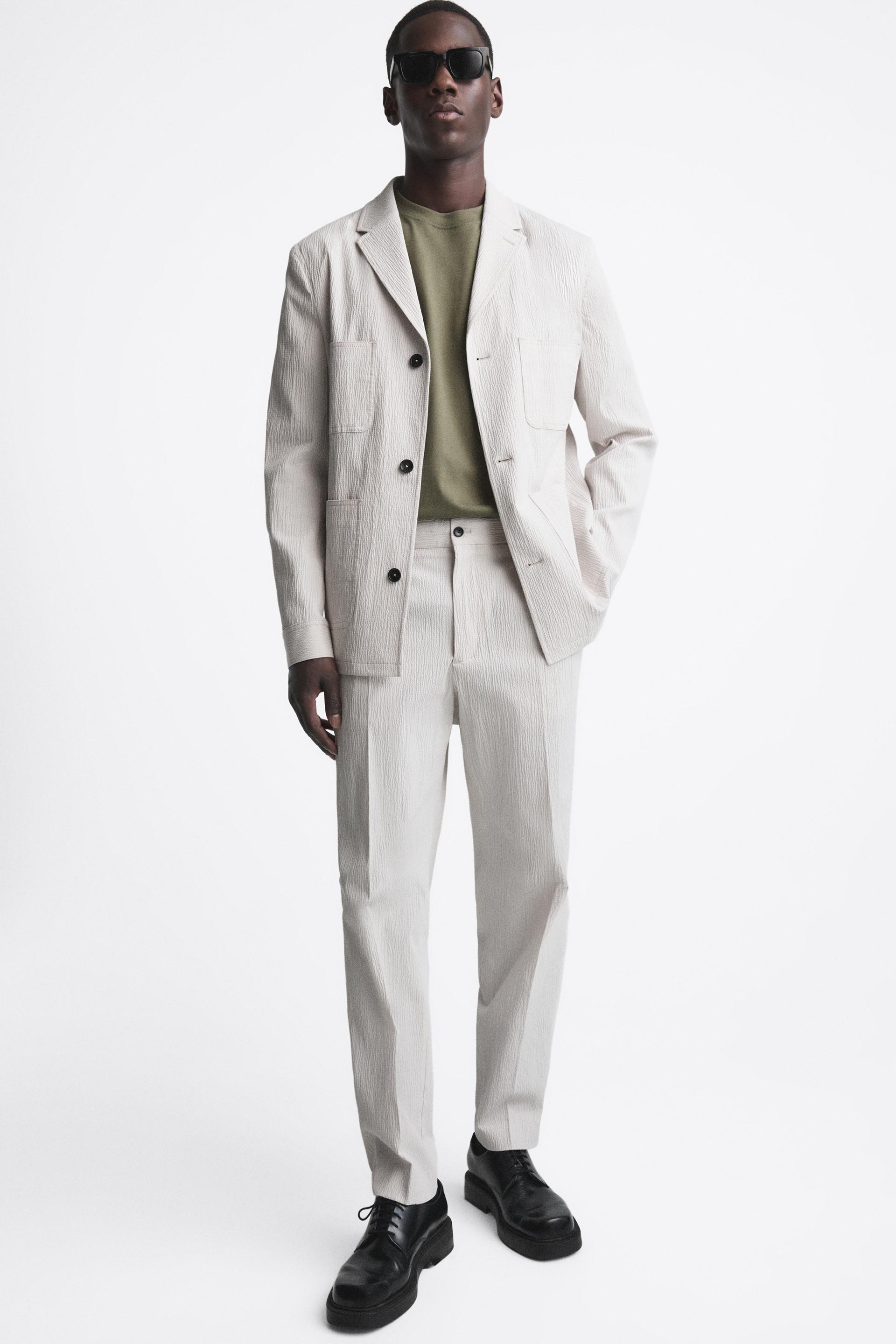 Pleated Trousers Mens Zara atelieryuwa.ciao.jp