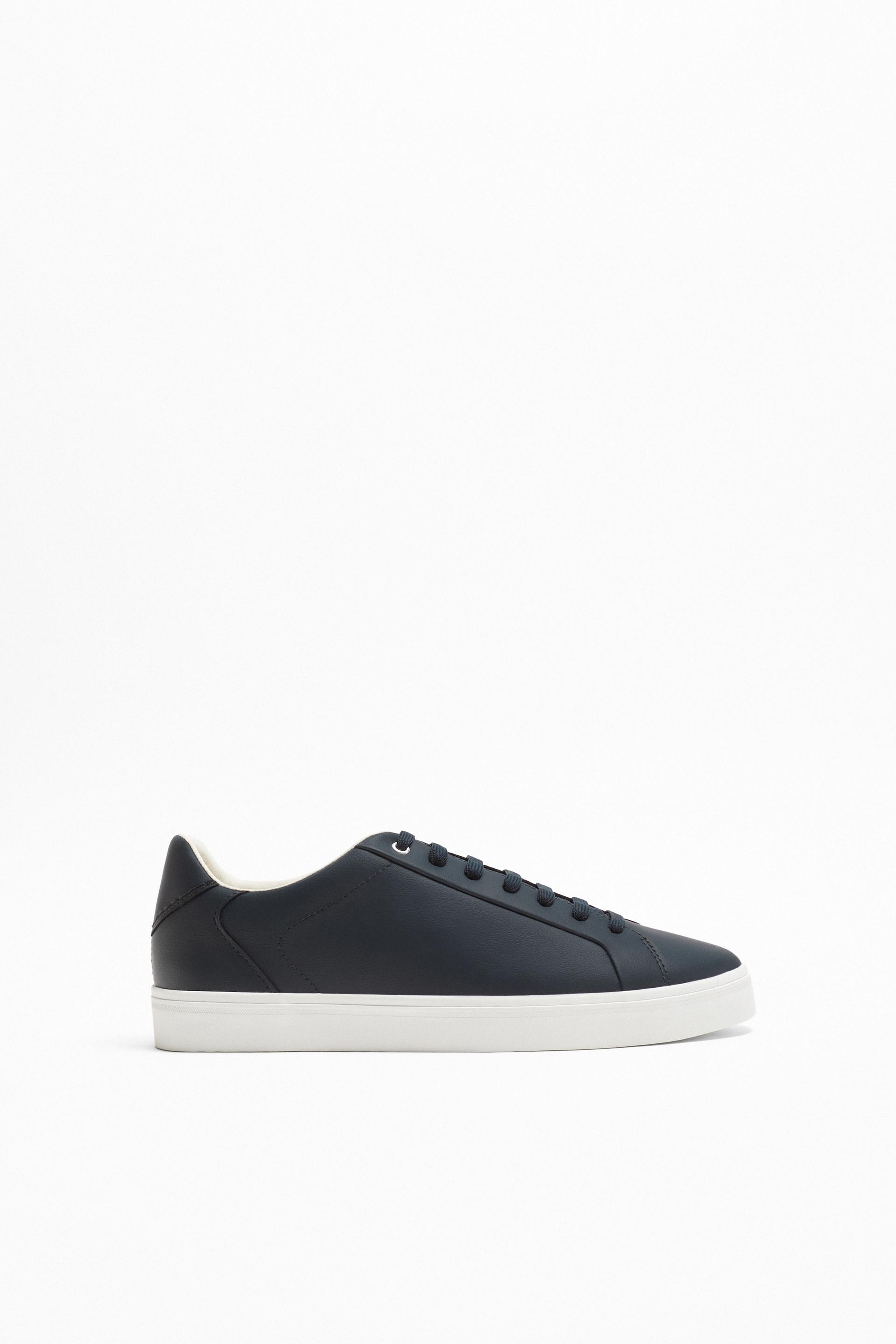 zara minimalist trainers