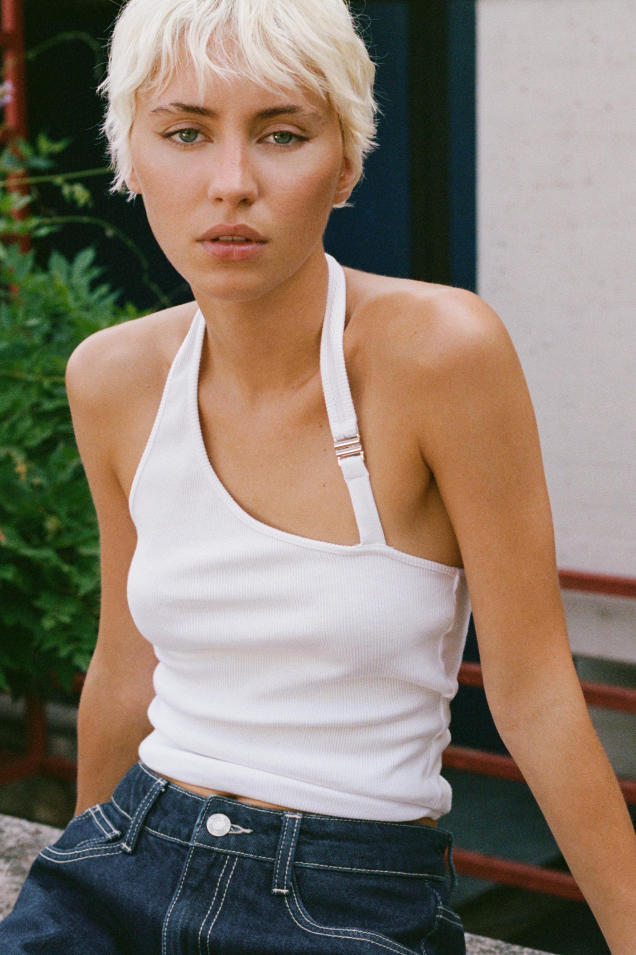 Courrèges White Hyperbole 90's Tank Top Courreges
