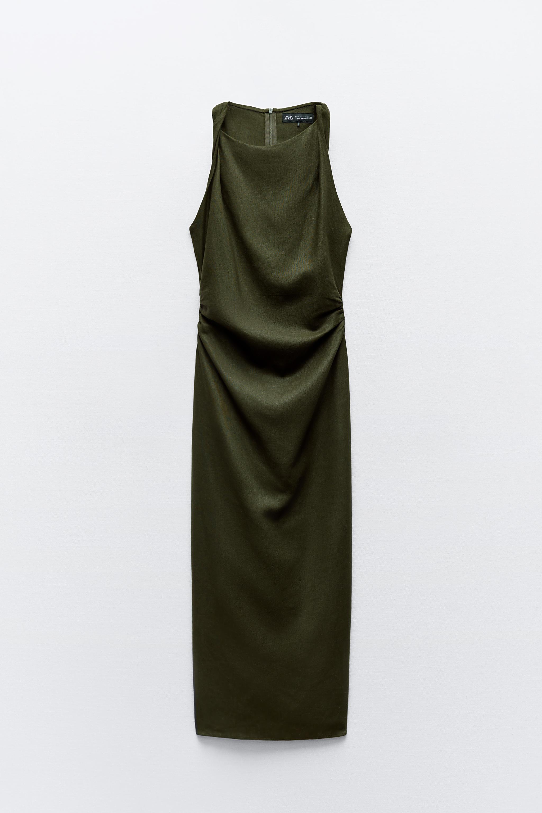 Compare LINEN BLEND MIDI DRESS | Mall of America Compare LINEN BLEND MIDI DRESS | Mall of America