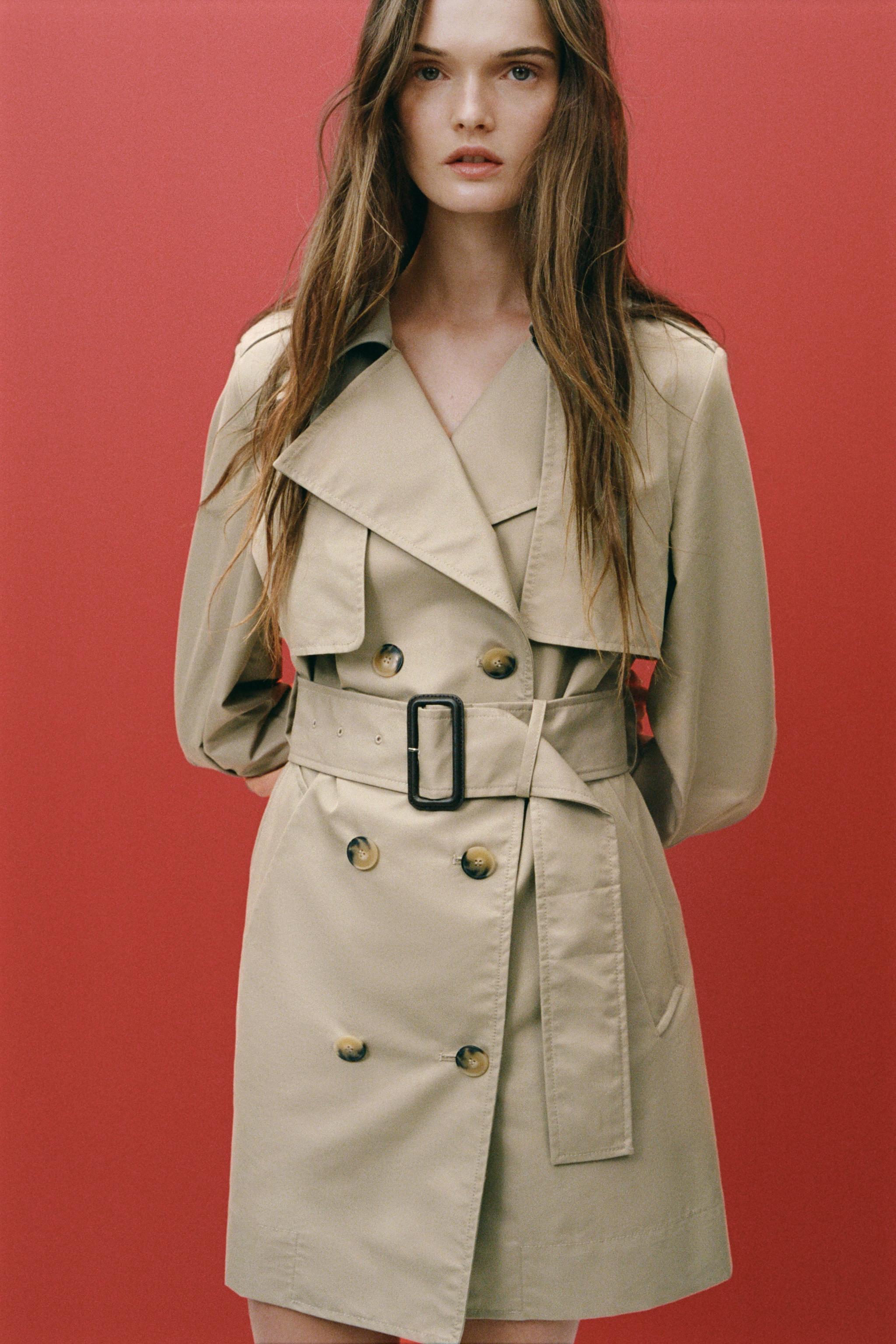 WATER REPELLENT BELTED TRENCH ZW COLLECTION