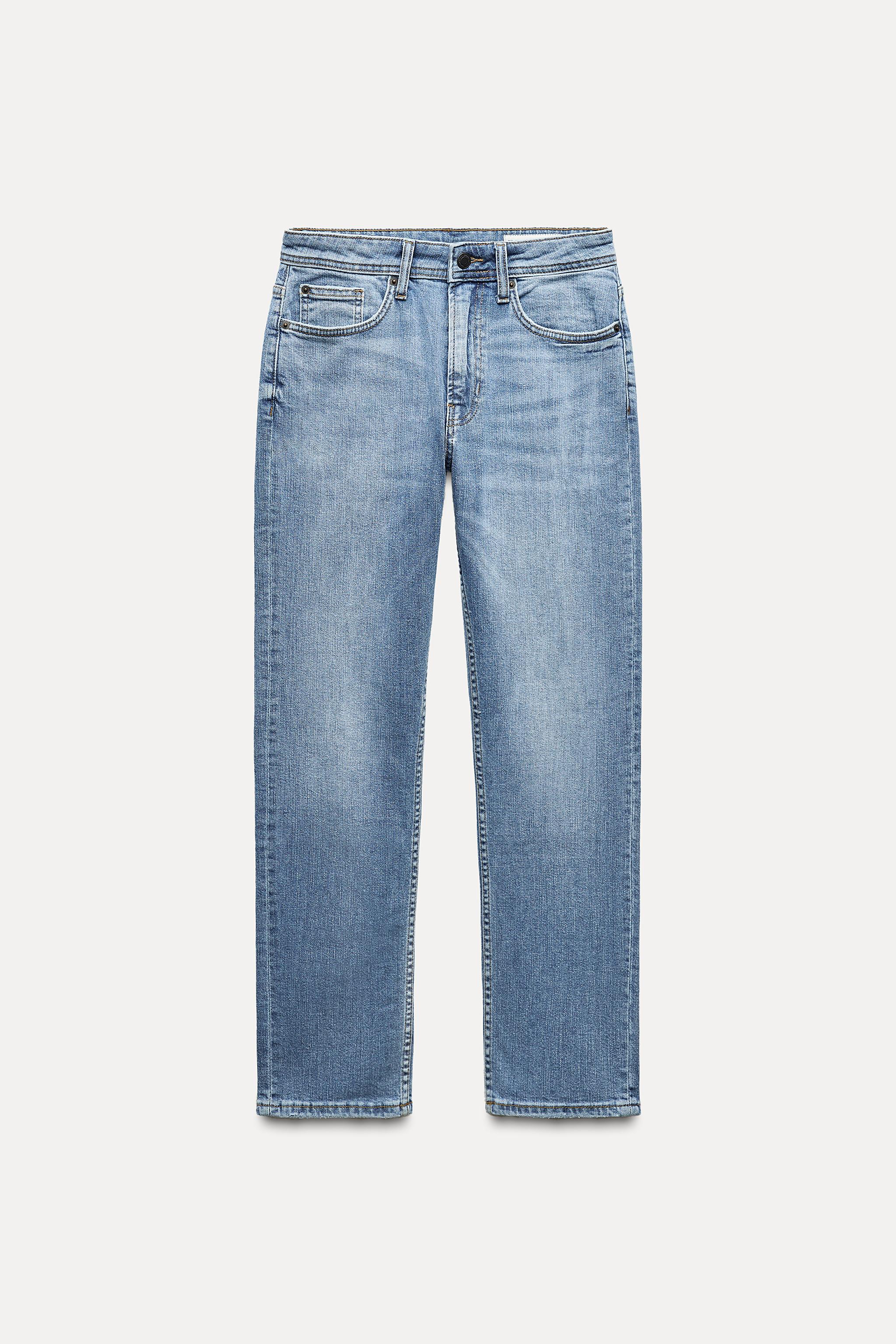Compare RELAXED MID WAIST RHINESTONE JEANS ZW COLLECTION