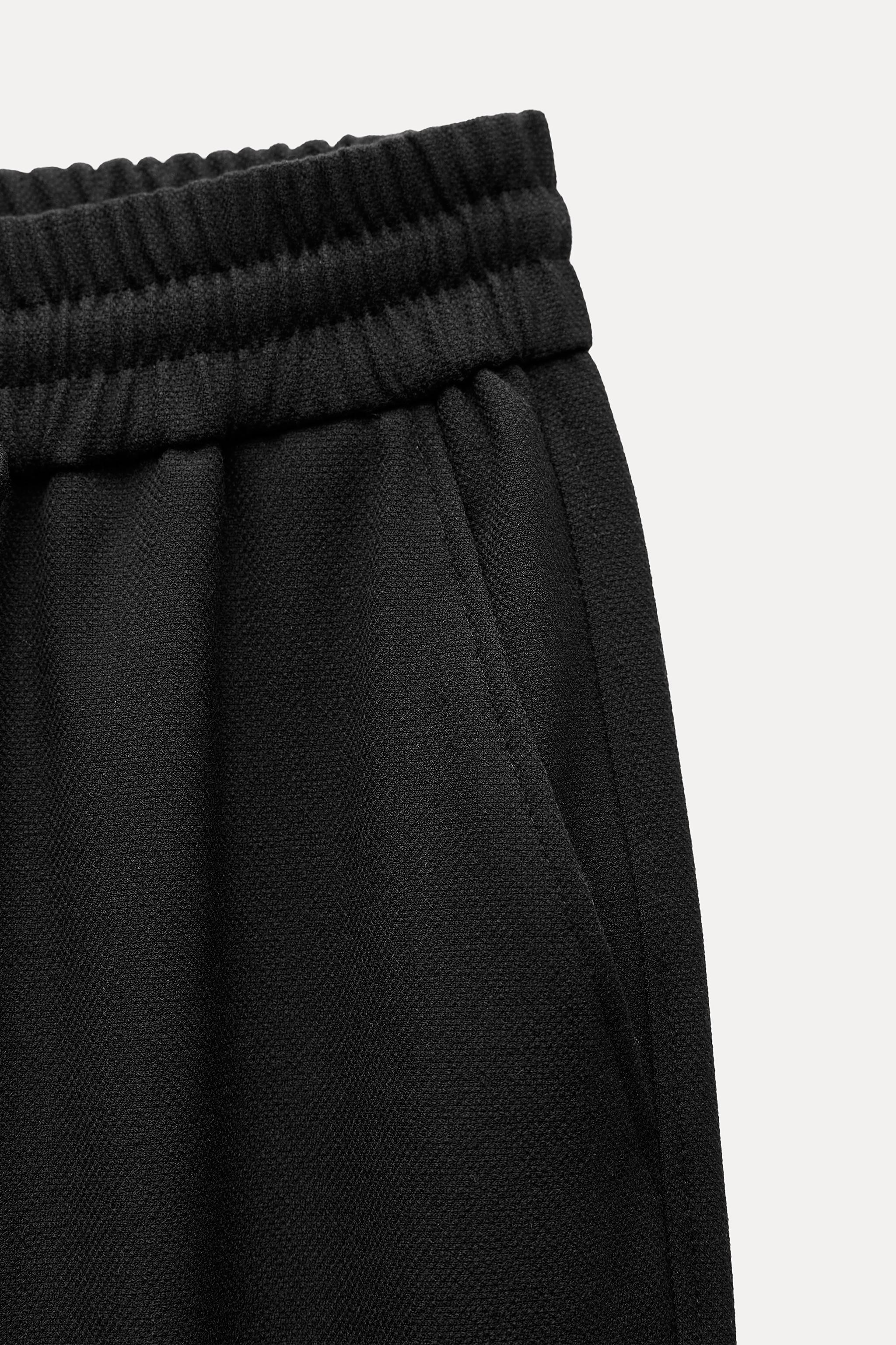 Zara CUFFED HEM JOGGING PANTS | Yorkdale Mall
